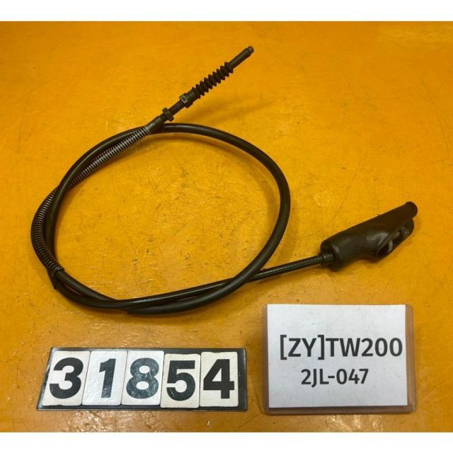 ZY 31854]@ヤマハ YAMAHA TW200 2JL-047 ブレーキワイヤー ケーブル