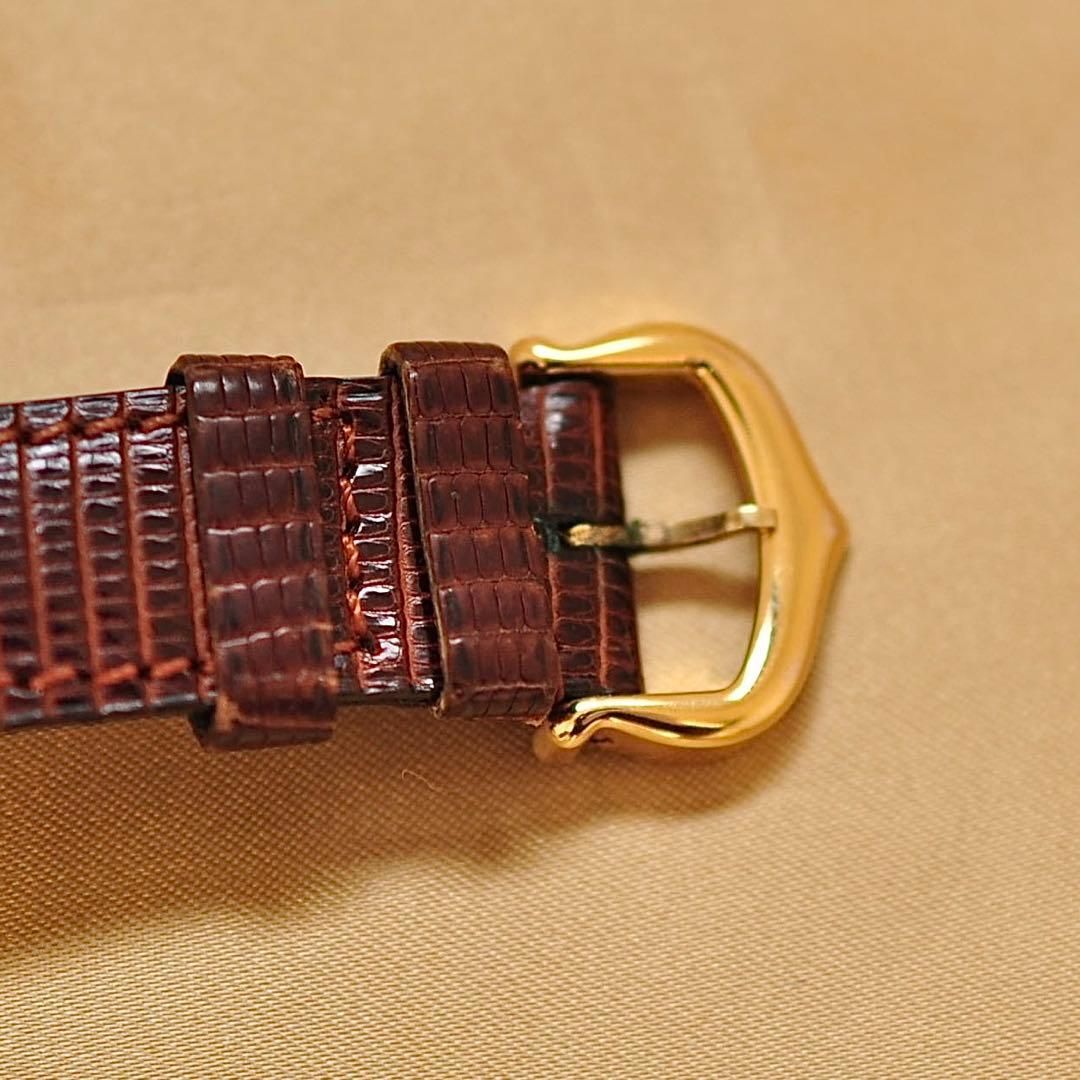 Cartier マストタンク SM ヴェルメイユ クォーツ アイボリー文字盤