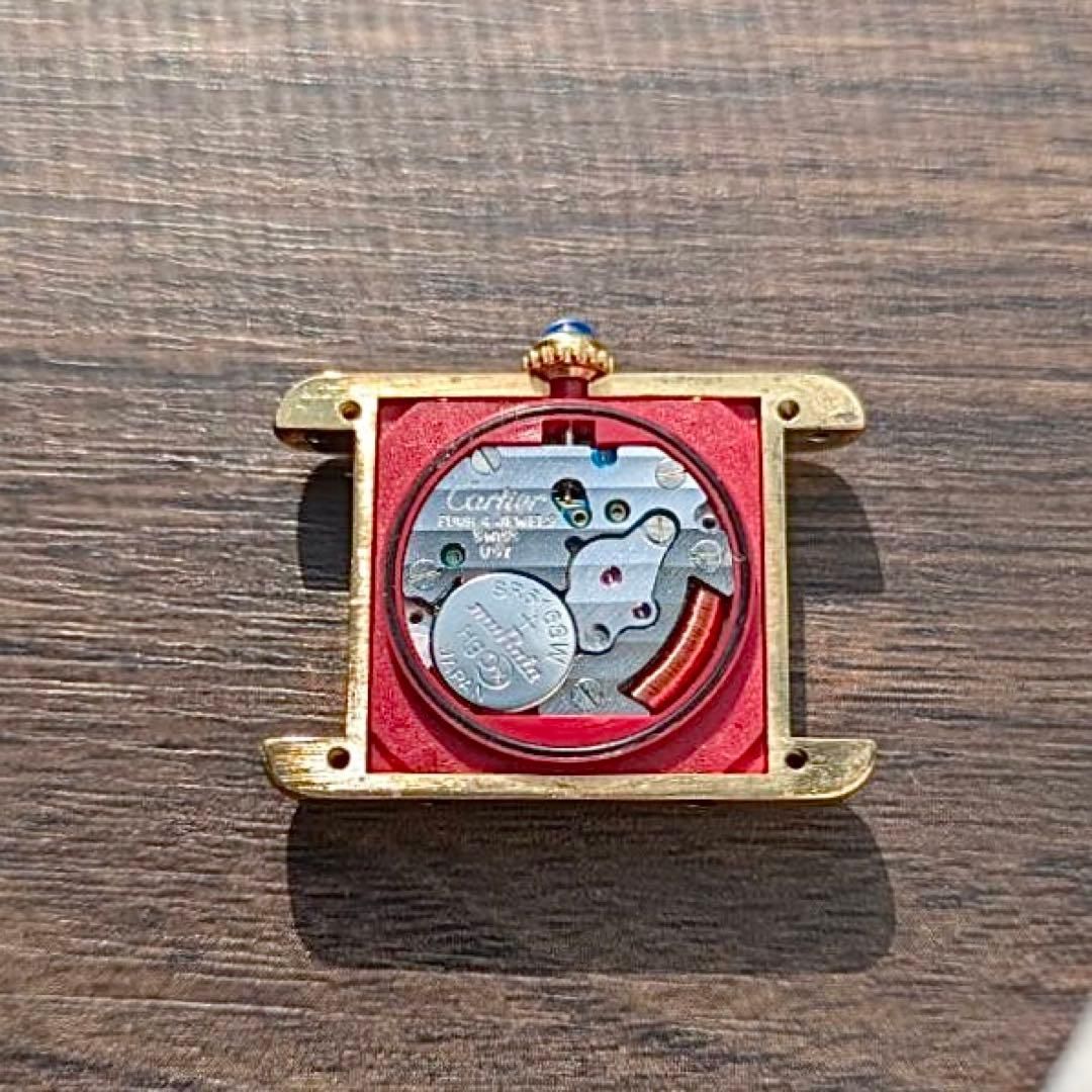 Cartier マストタンク SM ヴェルメイユ クォーツ アイボリー文字盤