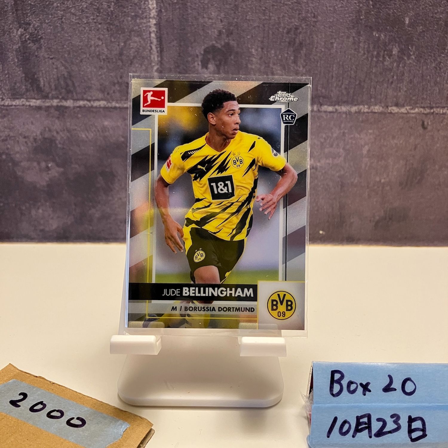 【レプリカ】JUDE BELLINGHAM／Borussia Dortmund 2021 Topps Chrome Jude Bellingham Borussia Dortmund RC ルーキー