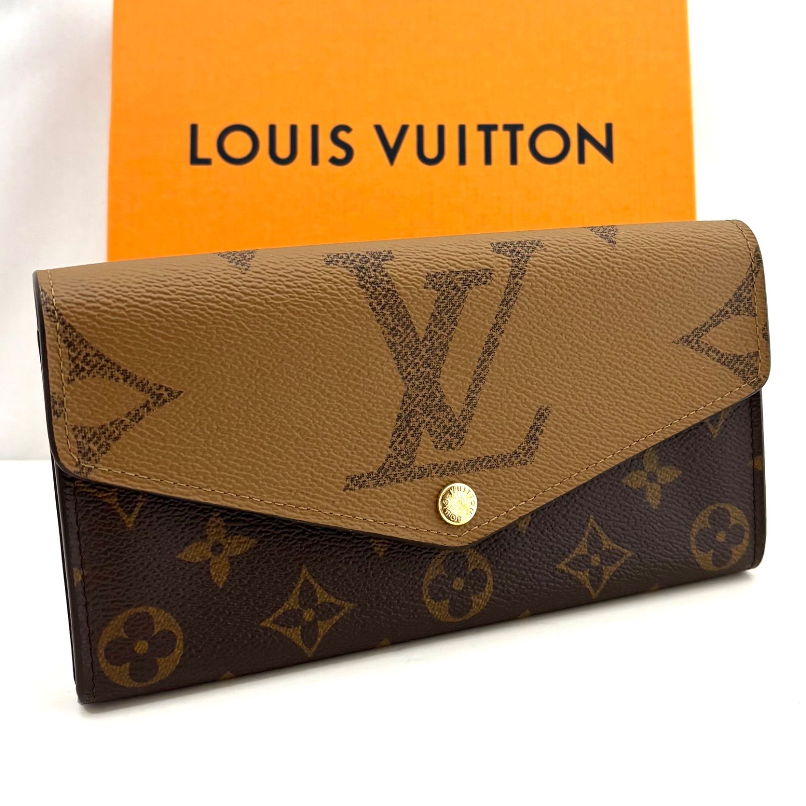 新品同様｜LOUIS VUITTON ポルトフォイユ・サラ ジャイアント