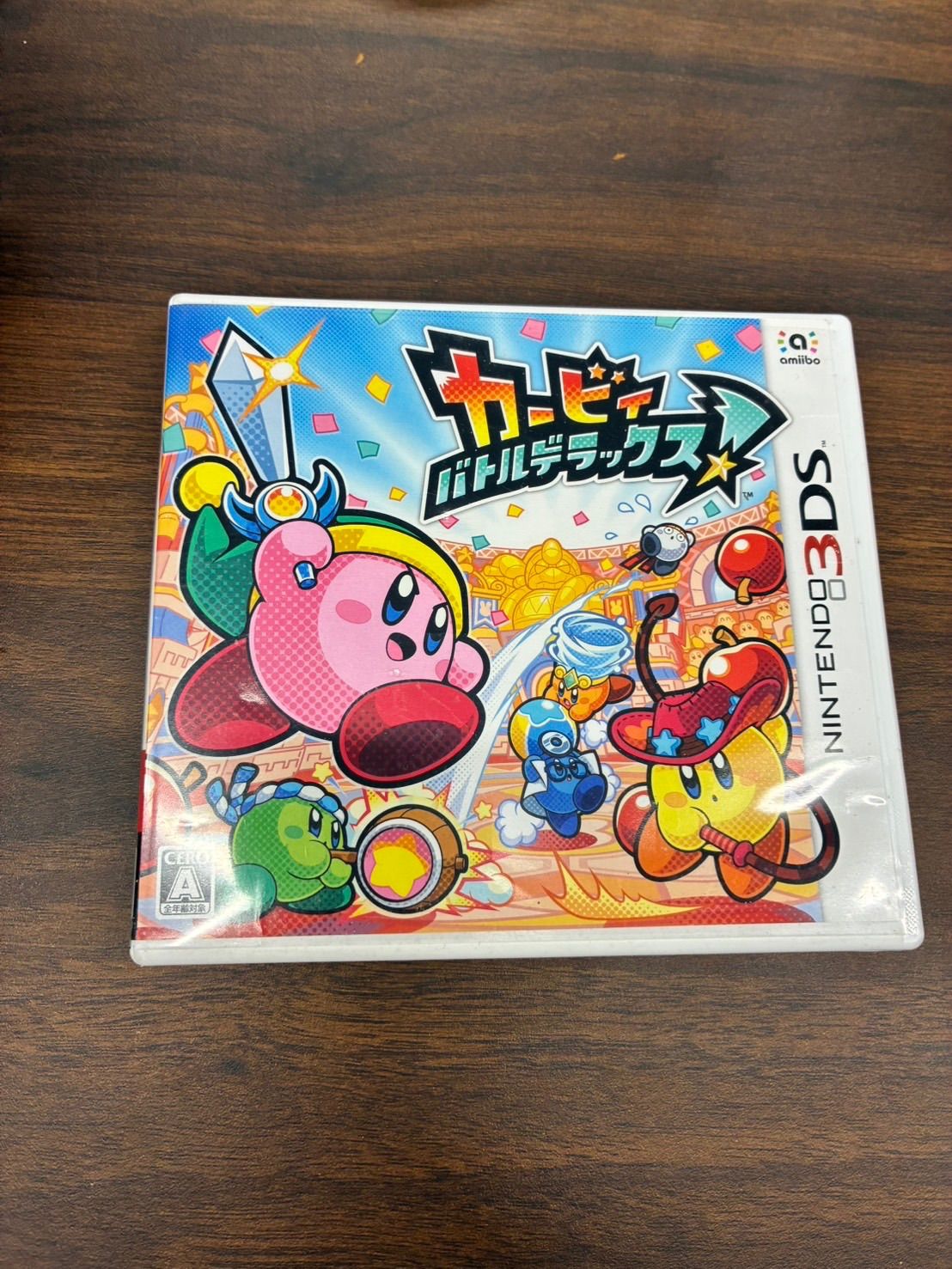 動作確認済】Nintendo 3DS ソフト 2本セット 星のカービィ バトル