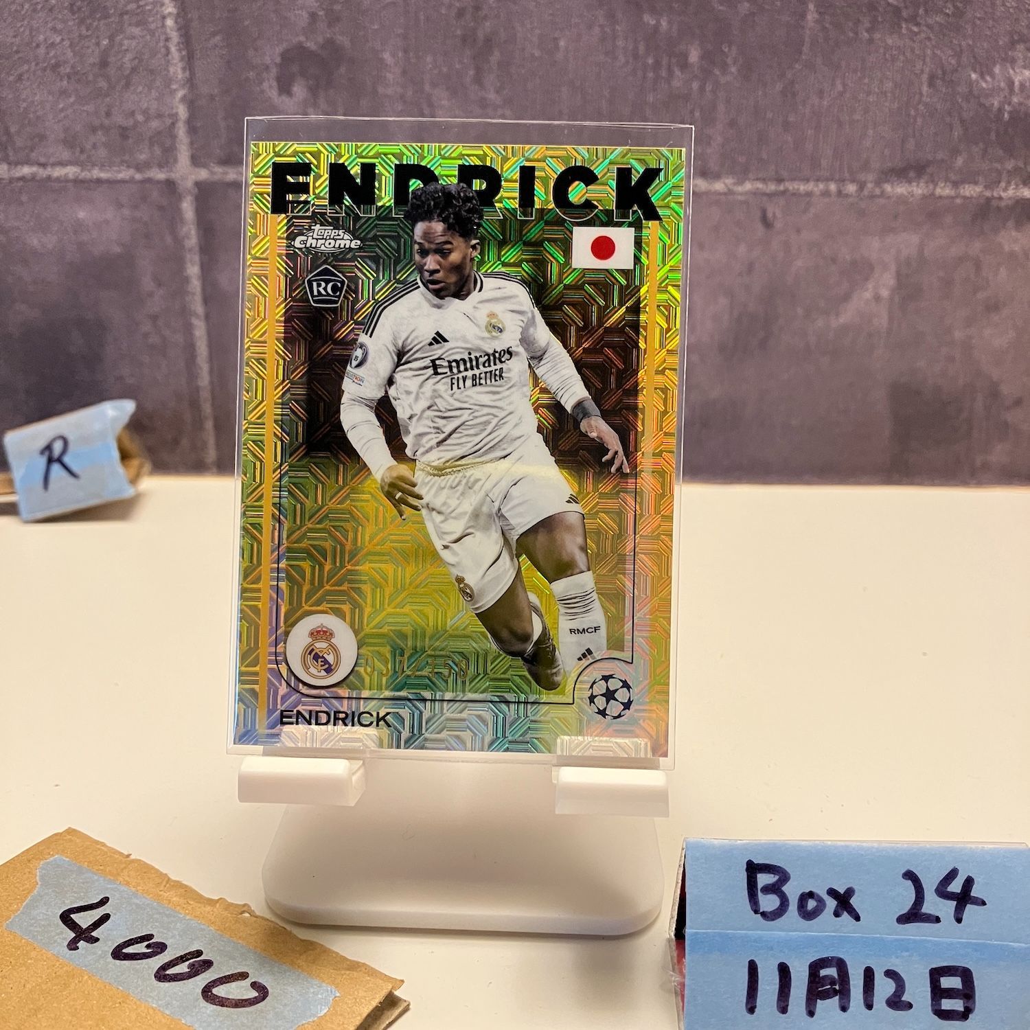 ENDRICK RCカード レアル・マドリード　5シリ ENDRICK RCカード レアル・マドリード 5シリ ENDRICK RCカード レアル