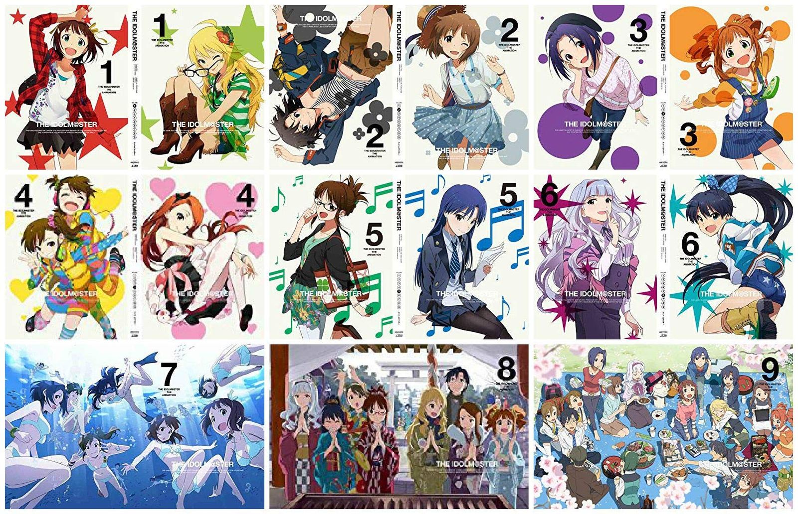 アイドルマスター 完全生産 版 全9巻セット マーケットプレイス Blu-rayセット