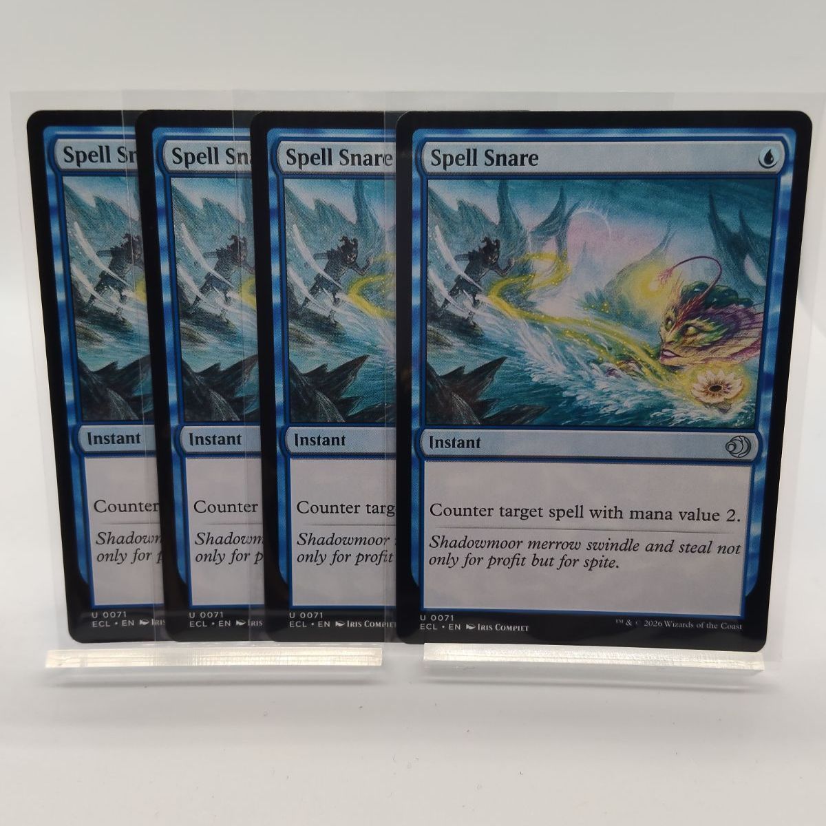 MTG】4枚 英語 呪文嵌め / Spell Snare / ECL ローウィンの昏明 - メルカリ MTG】4枚 英語 呪文嵌め / Spell Snare / ECL ローウィンの昏明 - メルカリ