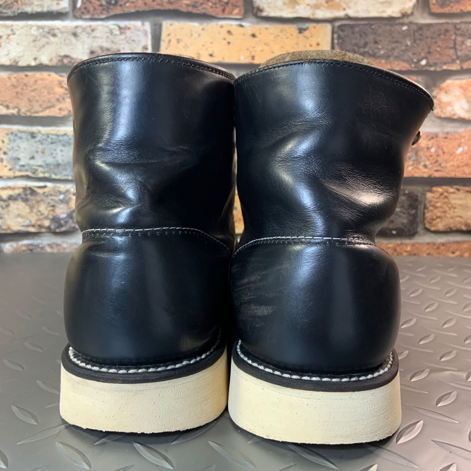 ☆REDWING 8165 ワークブーツ 茶芯 四角犬タグ 1998年製 US6.5EE JP24