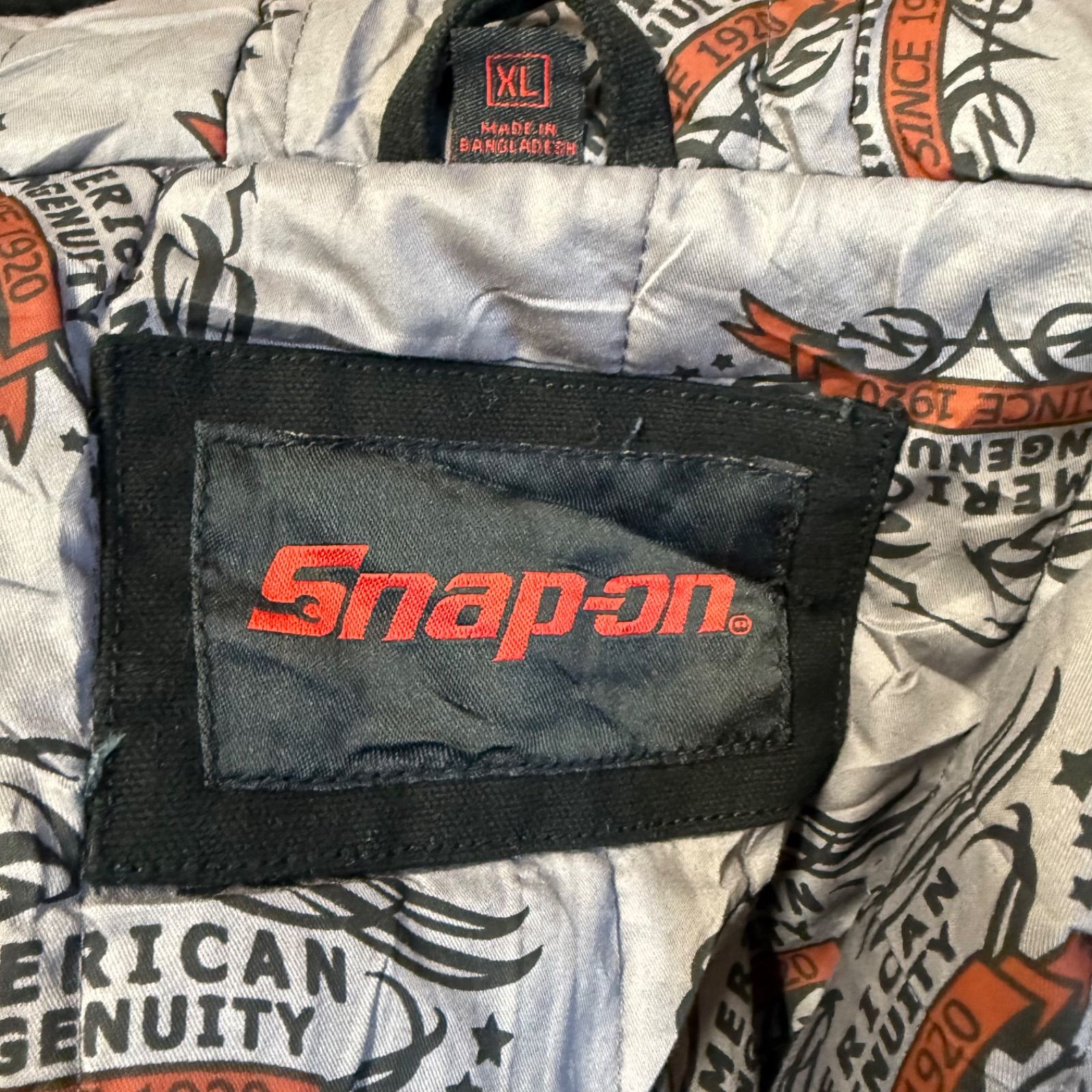 C2706 Snap-on スナップオン ダックワークジャケット XL. Snap-on スナップオン ダック ワークジャケット - メルカリ