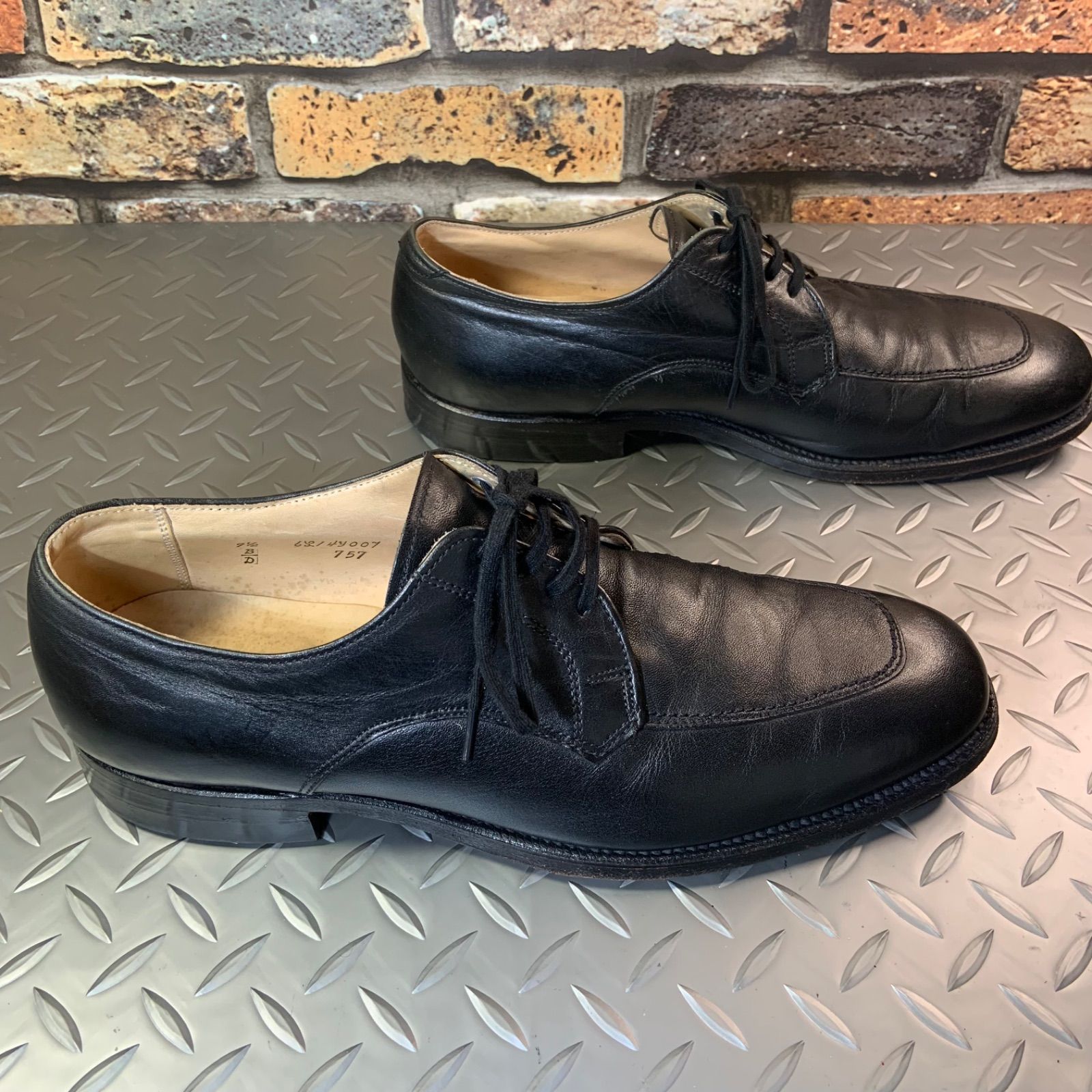 ☆ALDEN 757 Uチップ 1986年製 旧ロゴ VINTAGE US9.5D JP27.5cm