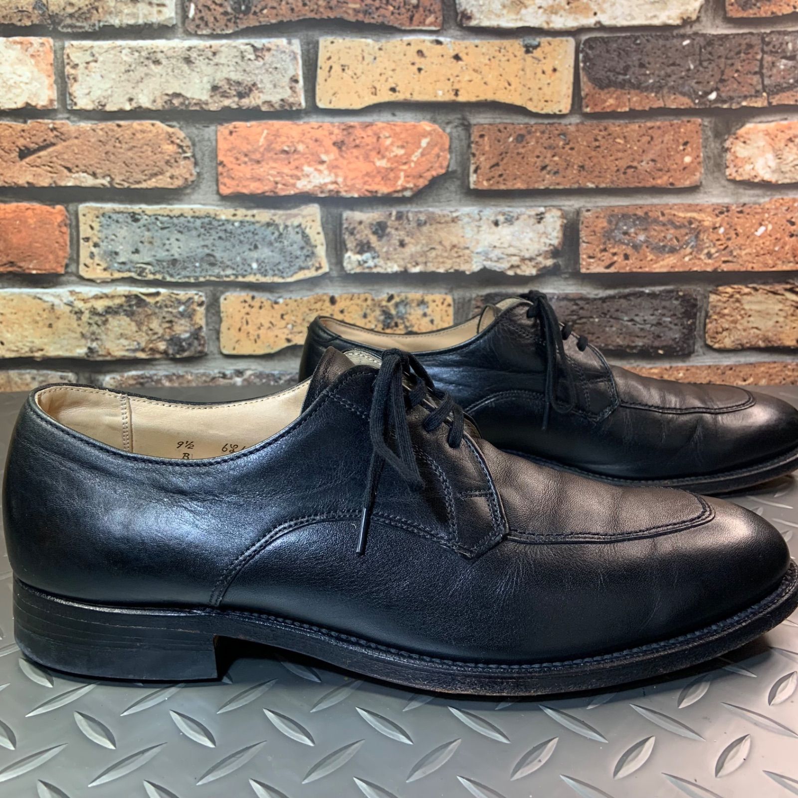 Alden オールデン 旧ロゴ Uチップ 美品【ALDEN】オールデン 461 モックトゥ Uチップ 旧ロゴ カーフ