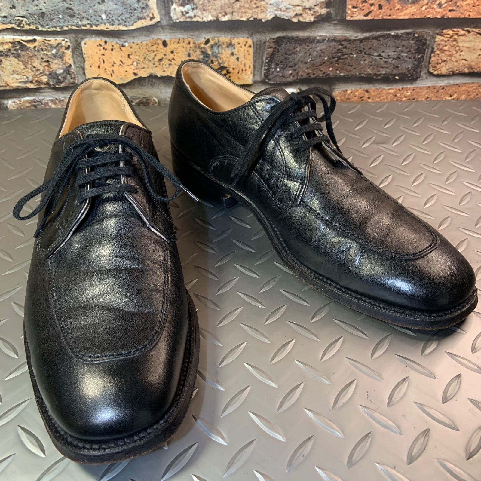 70s 旧ロゴAlden オールデン 590 Uチップ anatomica別注元 ☆ALDEN 757