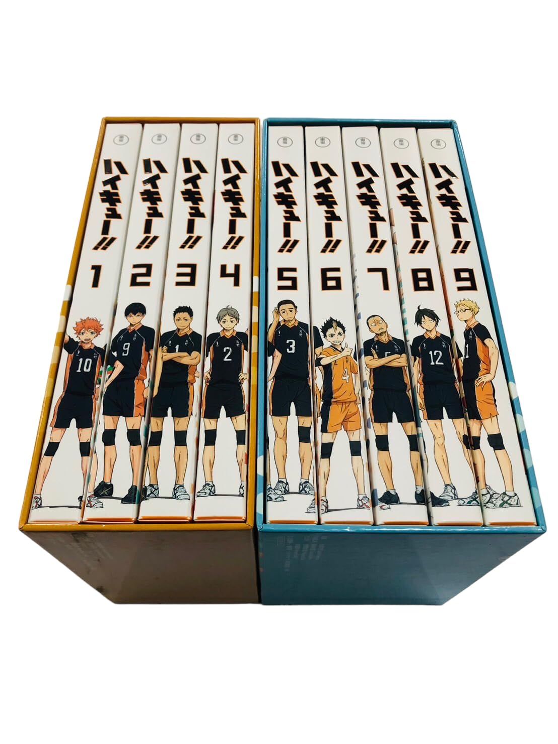 Blu-ray】ハイキュー!! 初回生産限定版 全9巻セット 収納BOX付き
