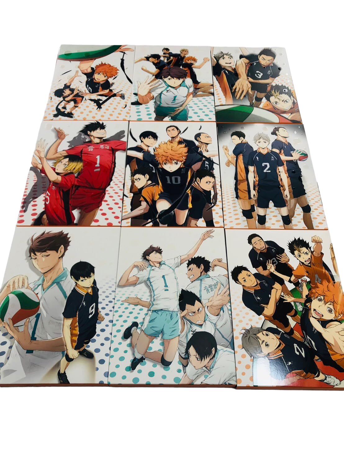 Blu-ray】ハイキュー!! 初回生産限定版 全9巻セット 収納BOX付き