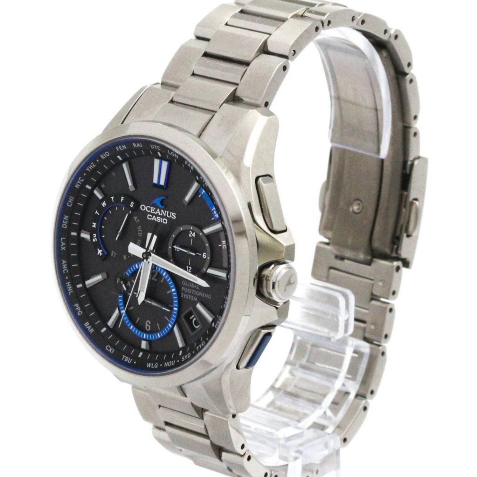 カシオ(CASIO) オシアナス GPS 電波 ソーラー チタン メンズ 時計 OCW 