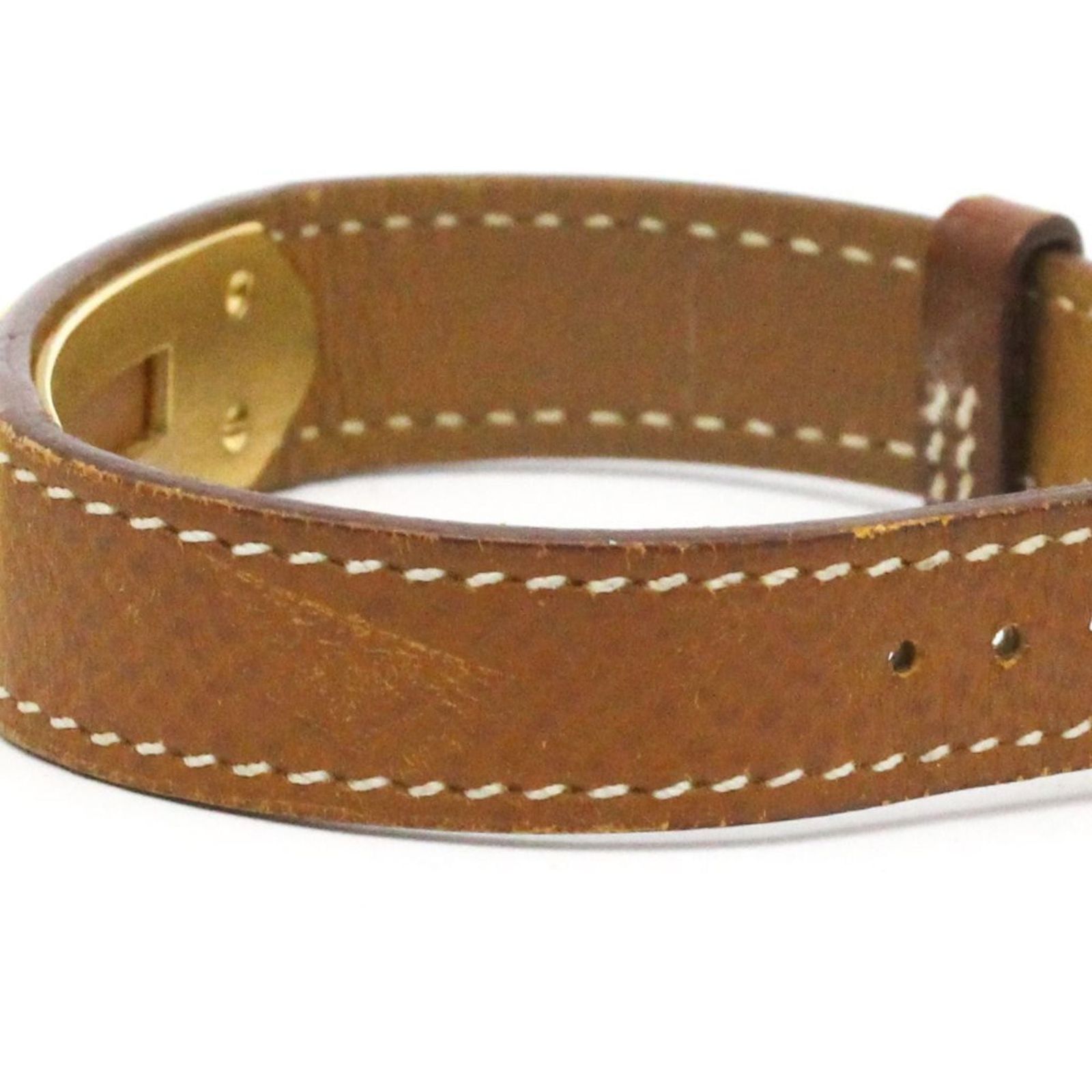 エルメス (HERMES) ケリーウォッチ ゴールドプレート レザー クォーツ