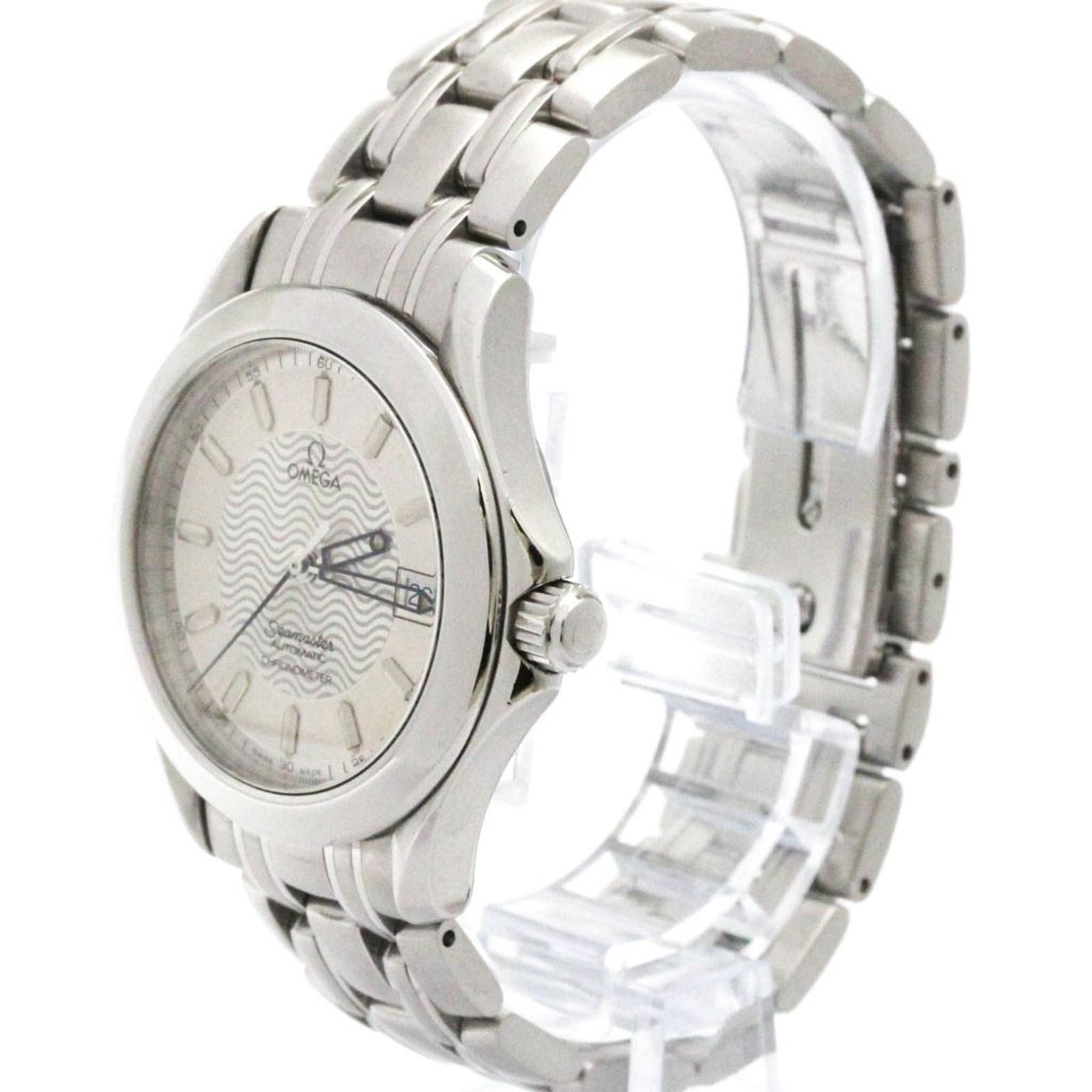  オメガ OMEGA シーマスター 120M クロノメーター ステンレススチール 自動巻き メンズ 時計 2501 31 外装仕上げ済み テーラードジャケット 自動巻き時計 腕時計(アナログ)