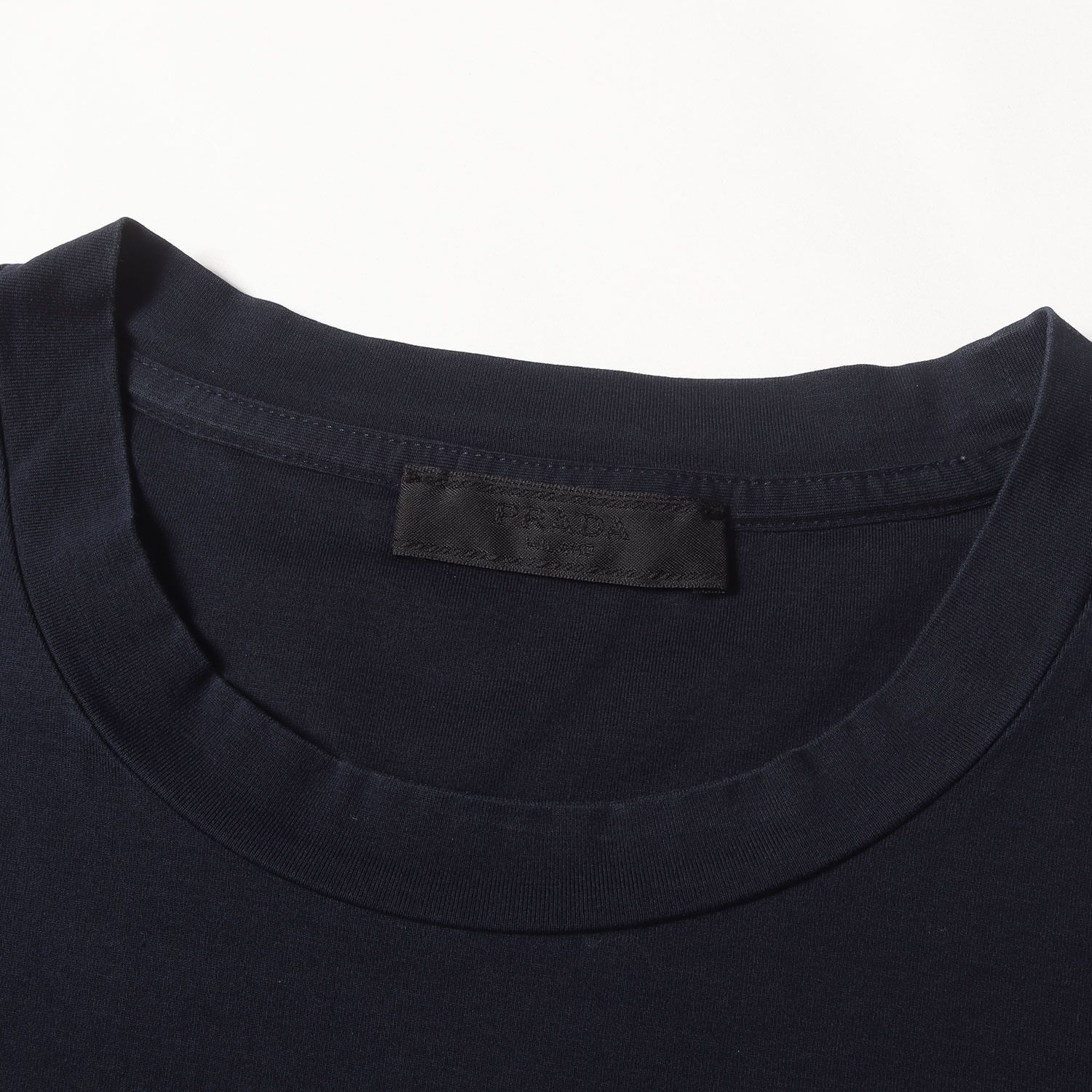 PRADA SPORTS プラダスポーツ Tシャツ ネイビー ホワイト 紺白 サイズ