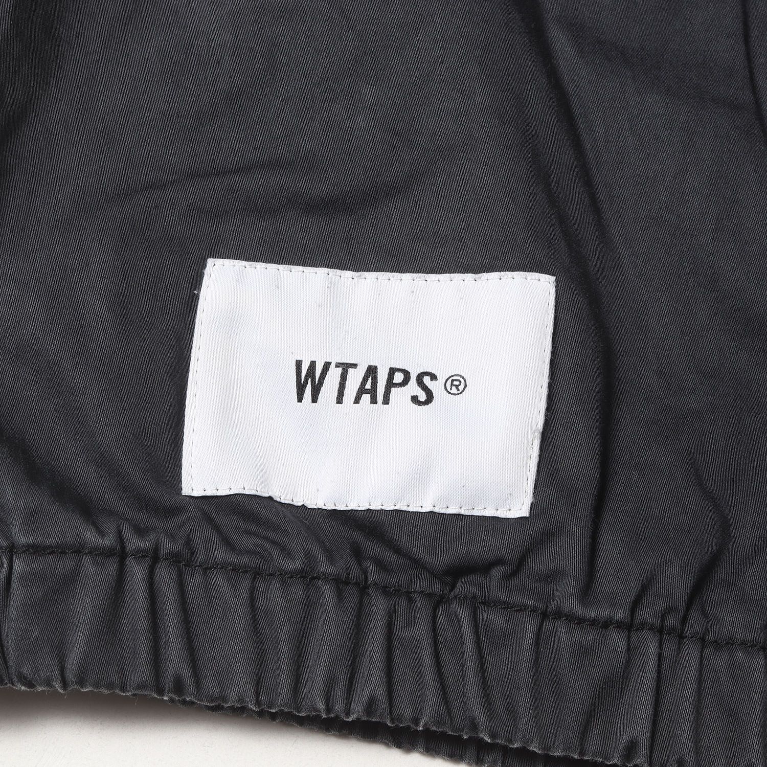 WTAPS ダブルタップス ジャケット ブラック 黒 サイズ:2 | 製品洗い