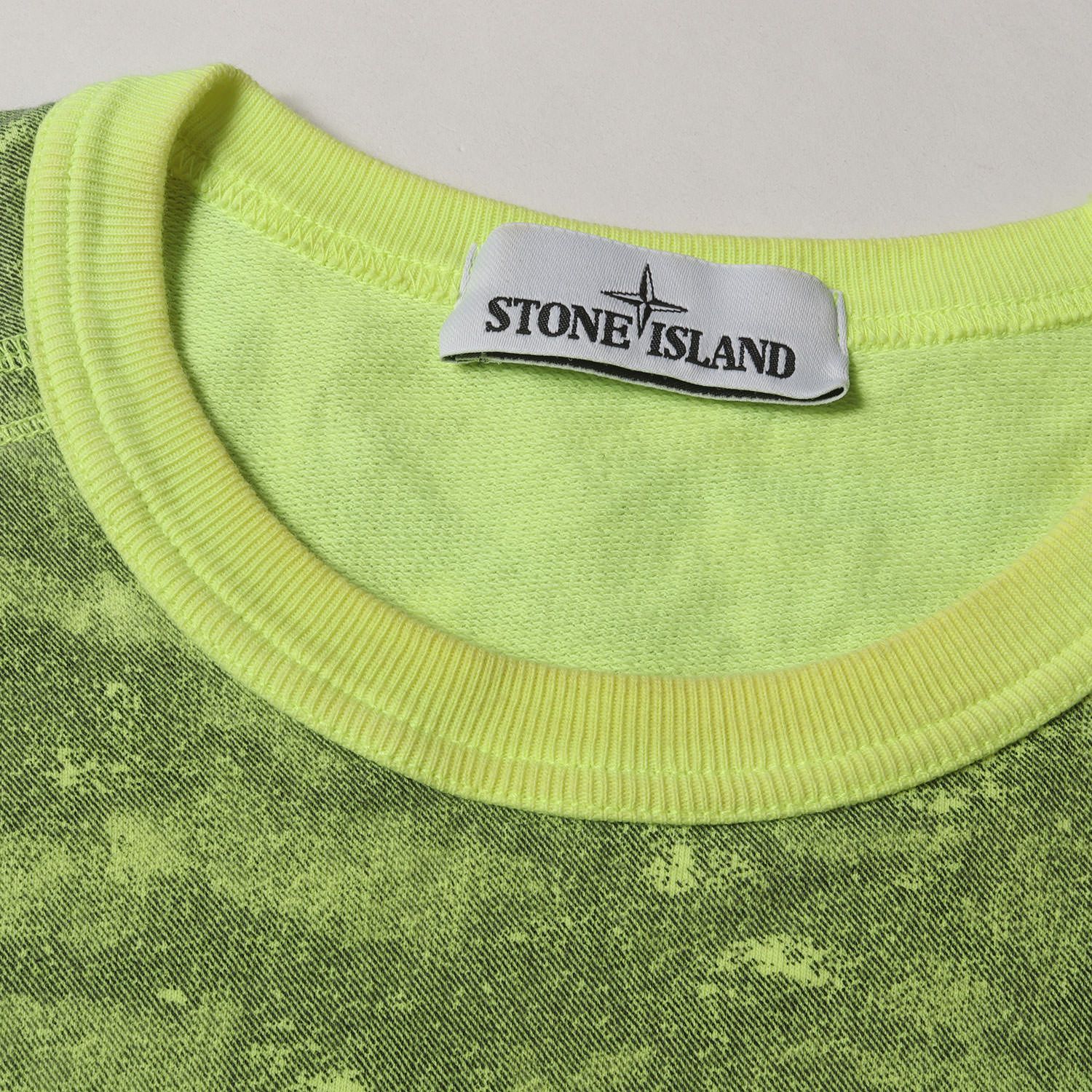 STONE ISLAND ストーンアイランド Tシャツ イエロー サイズ:L 