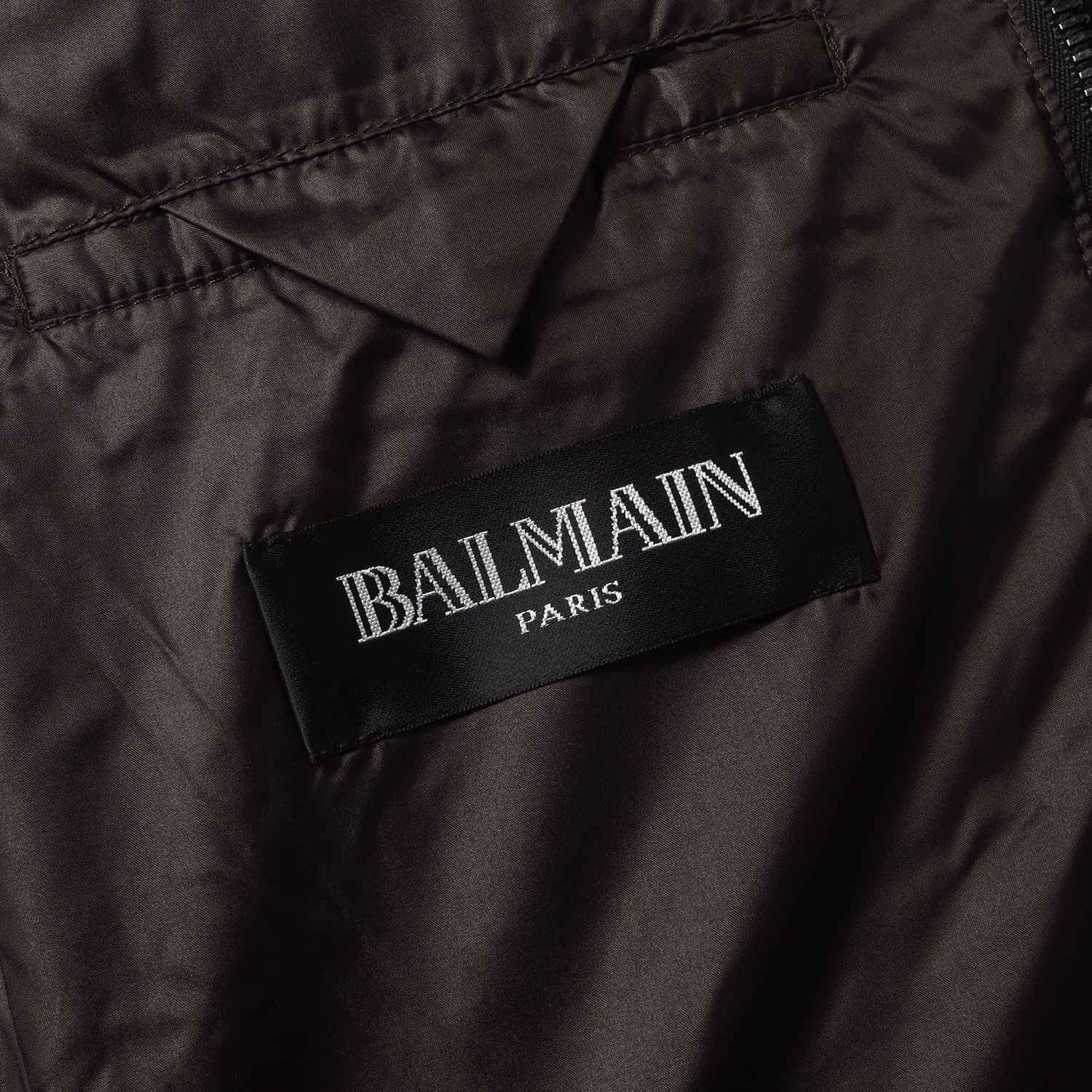 BALMAIN バルマン ジャケット ブラウン サイズ:48 | M-65タイプ
