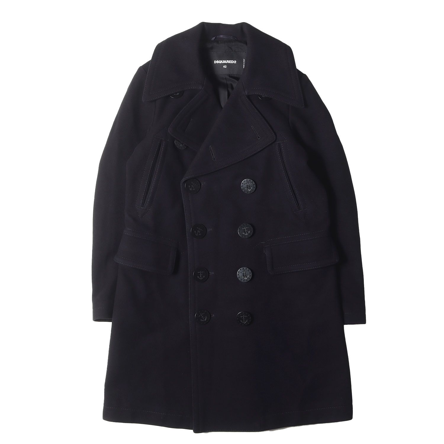 DSQUARED2 ディースクエアード コート ネイビー 紺 サイズ:42 | 13