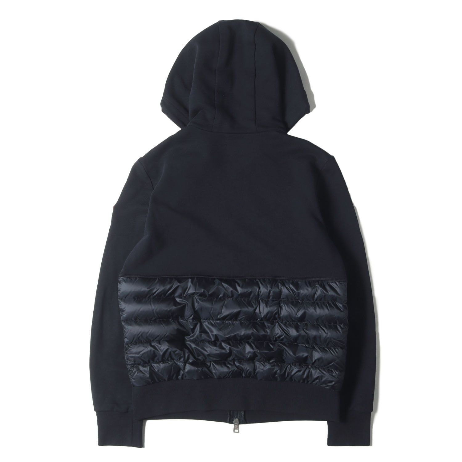 MONCLER モンクレール パーカー ネイビー 紺 サイズ:S | ダウン切替