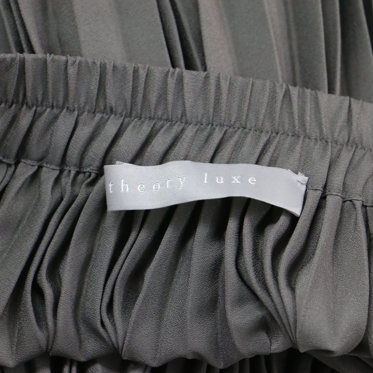 theory luxe セオリーリュクス スカート グレー サイズ:36(S) | 24秋冬