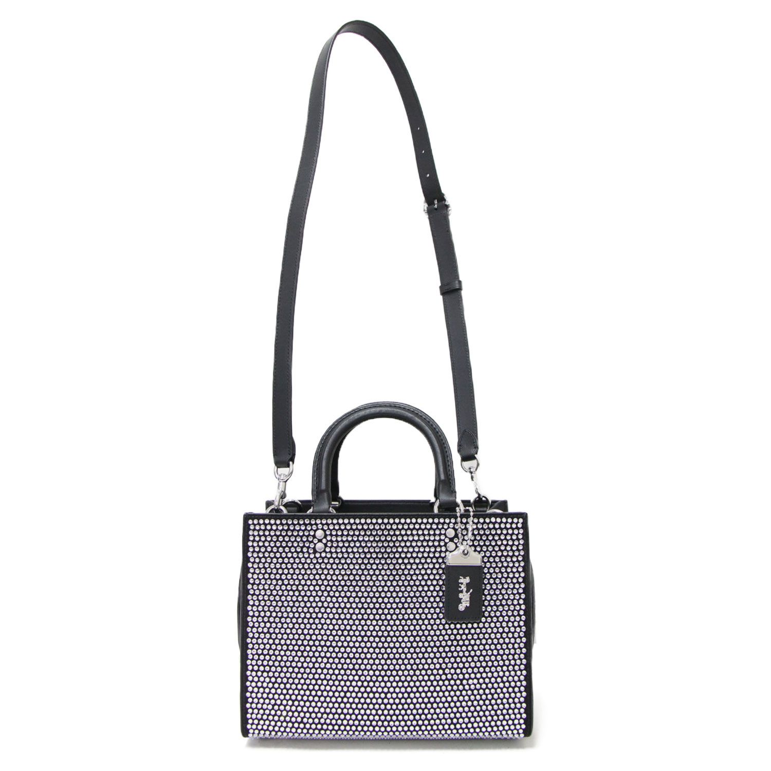 【超希少・美品✨】コーチ ローグ バッグ 25 クリスタル スワロフスキー コーチCOACH ローグバッグ 25・クリスタル 限定スワロフスキー 新品未使用