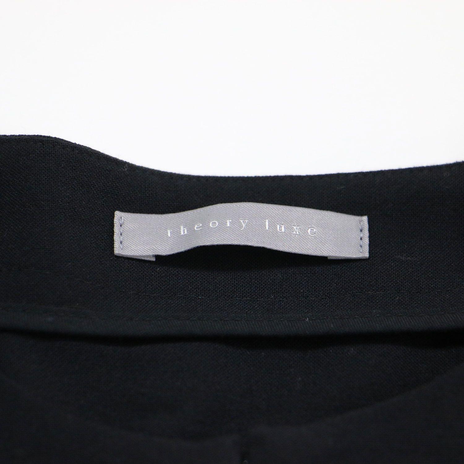 theory luxe セオリーリュクス ワンピース ブラック 黒 サイズ:38(M  