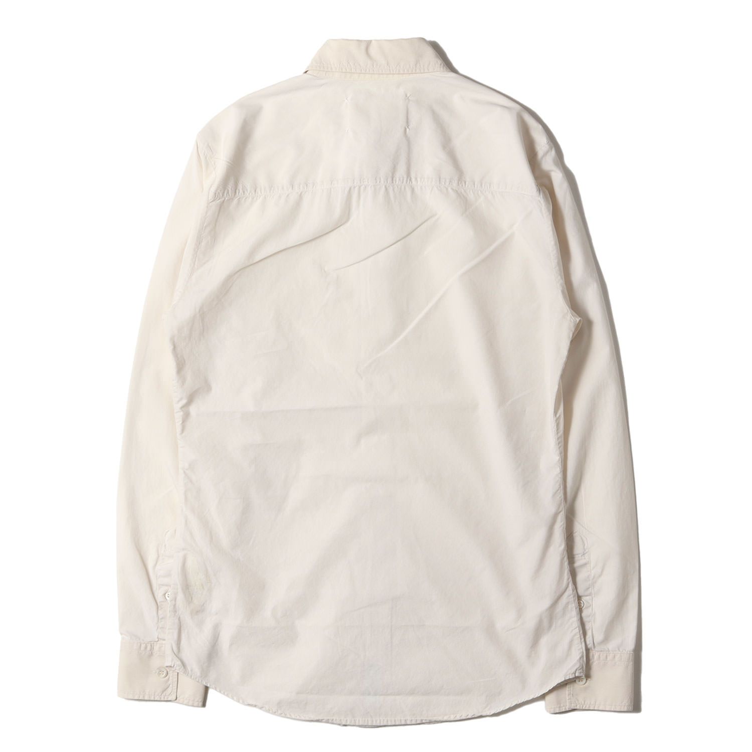 Maison Martin Margiela メゾンマルタンマルジェラ シャツ アイボリー 