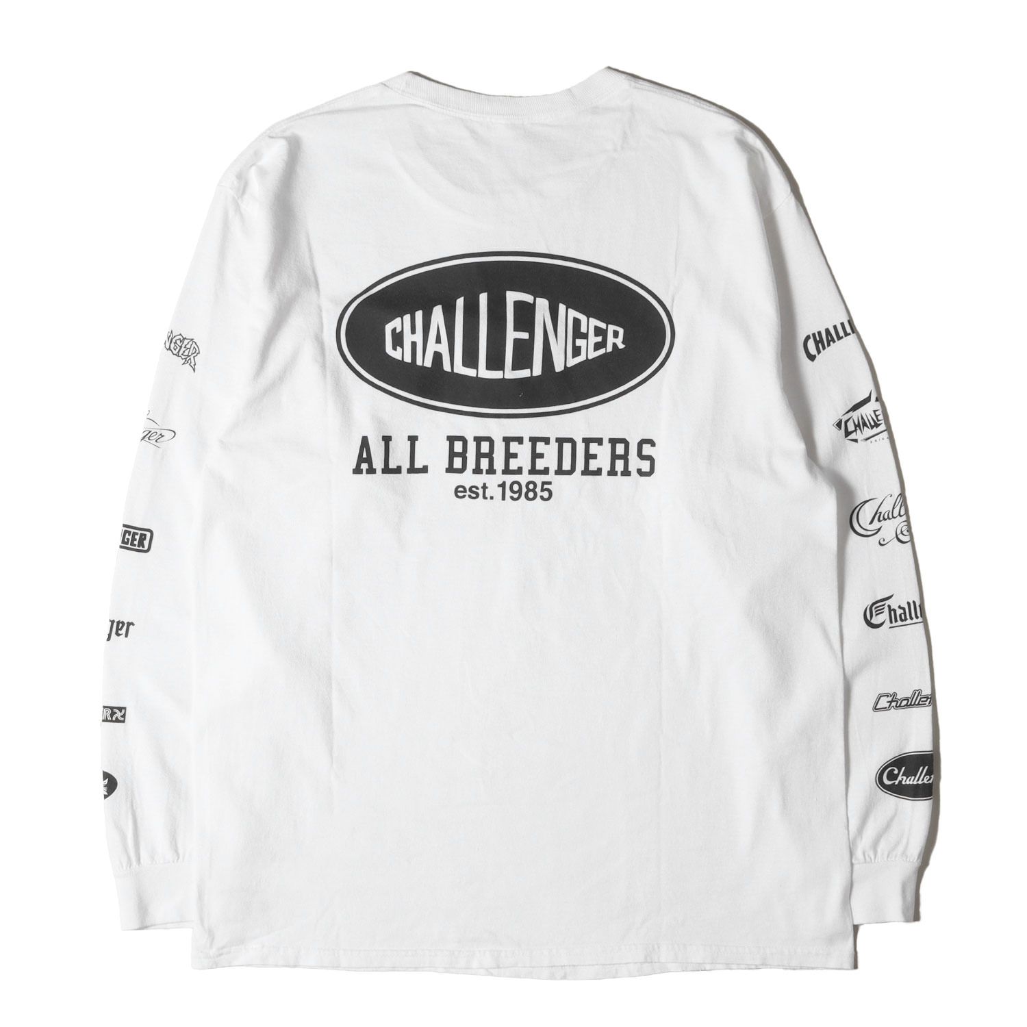 CHALLENGER 長袖シャツ Lサイズ ホワイト CHALLENGER チャレンジャー Tシャツ ホワイト 白 サイズ:L | 23AW 14