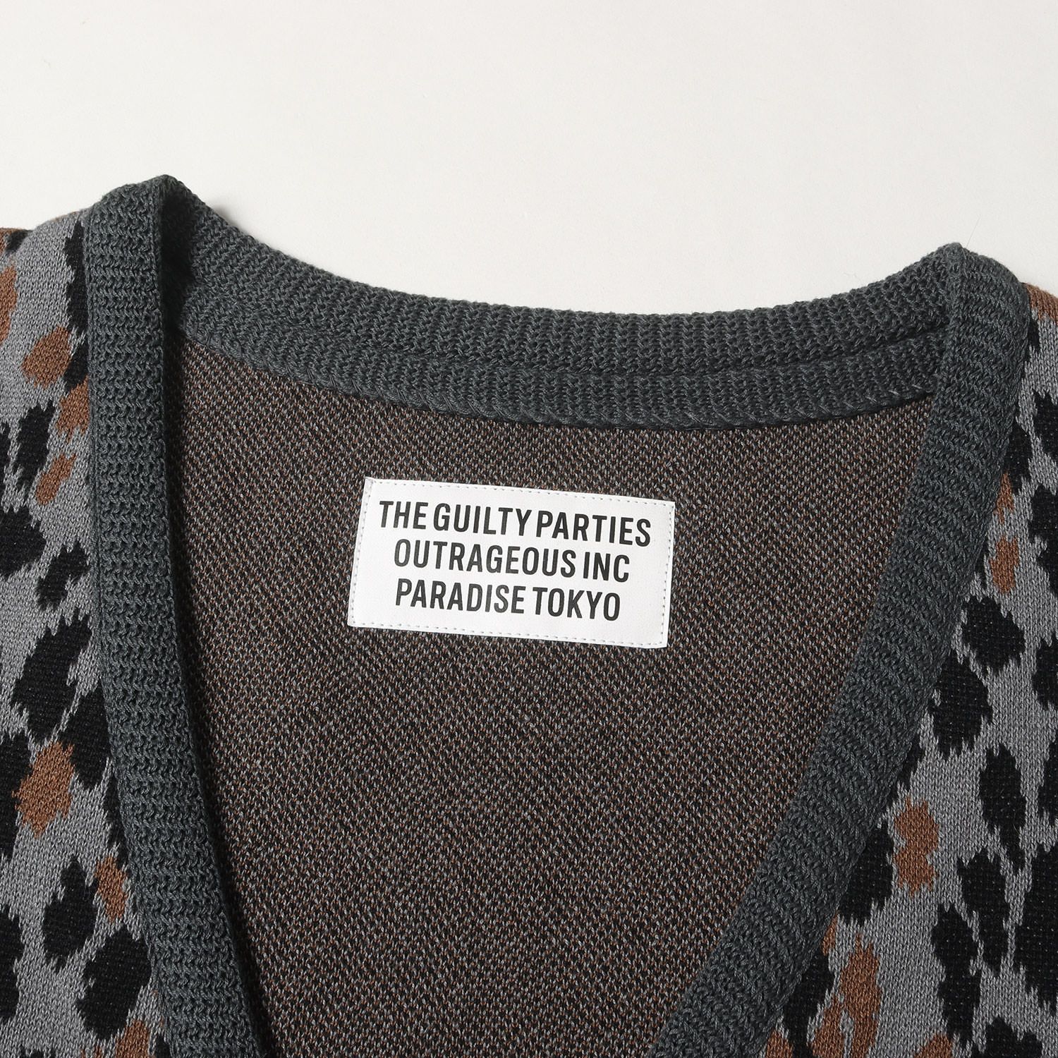 美品】WACKO MARIA ワコマリア カーディガン グレー サイズ:XL | 25SS