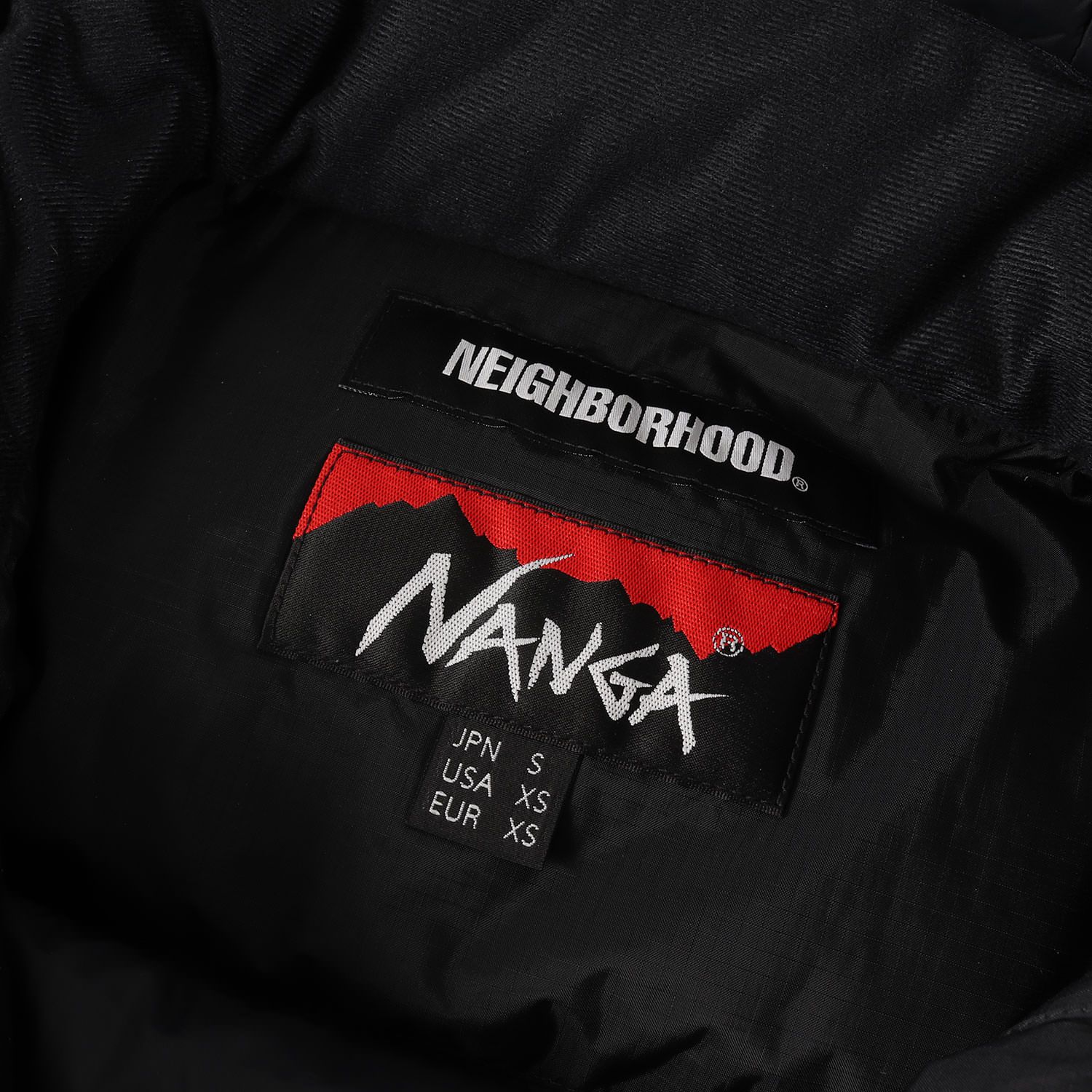 NEIGHBORHOOD NANGA Down Jacket s 黒　ブラック ネイバーフッド - Neighbhorhood x Nanga Down Jacket | HBX