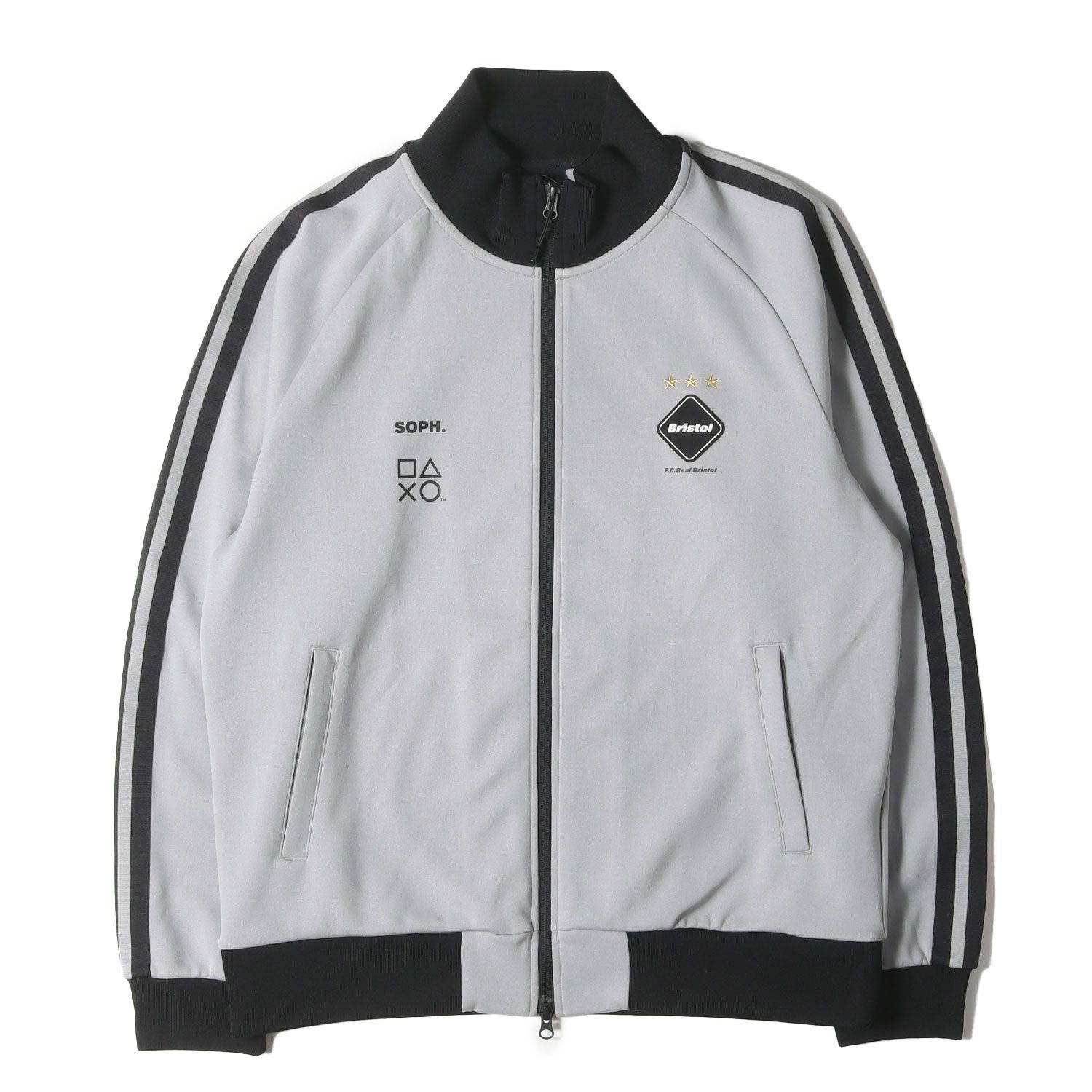 美品】F.C.Real Bristol エフシーレアルブリストル ジャケット グレー 