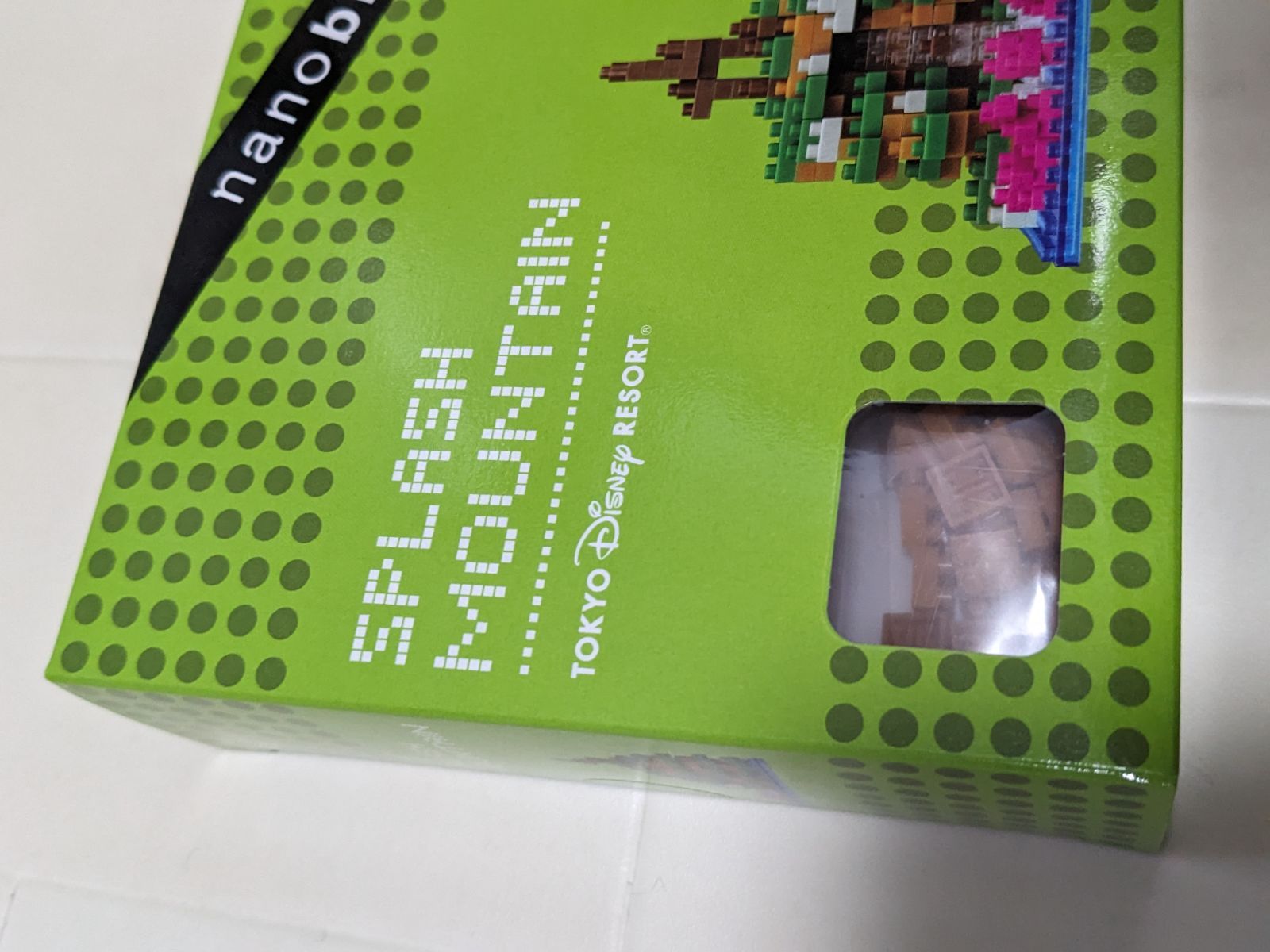 東京ディズニーリゾート のナノブロック スプラッシュ マウンテン