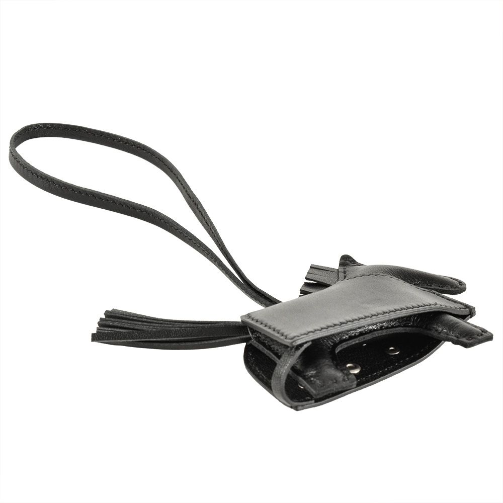 【新品】エルメス ロベオ・ロックPM ゴールドスタッズ チャーム ブラック 黒 新品】エルメス ロベオ・ロックPM ゴールドスタッズ チャーム ブラック