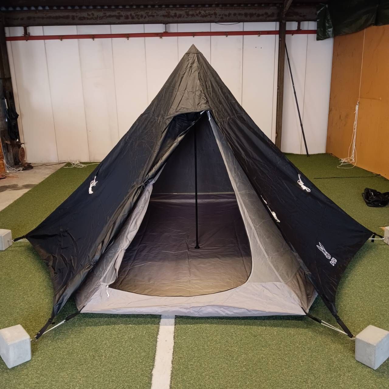 DOD ワンポールテントS T3-44-BK(ブラック) - メルカリ