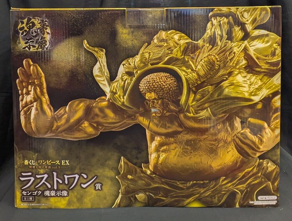 BANDAI SPIRITS 一番くじ ワンピース EX 悪魔を宿す者達 vol.3 ラストワン賞 センゴク 魂豪示像