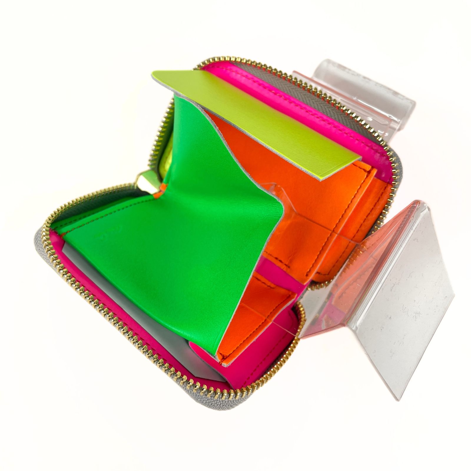 箱付 NADAYA ナダヤ mu CRAZY 本革 レザーコンパクトウォレット ミニ