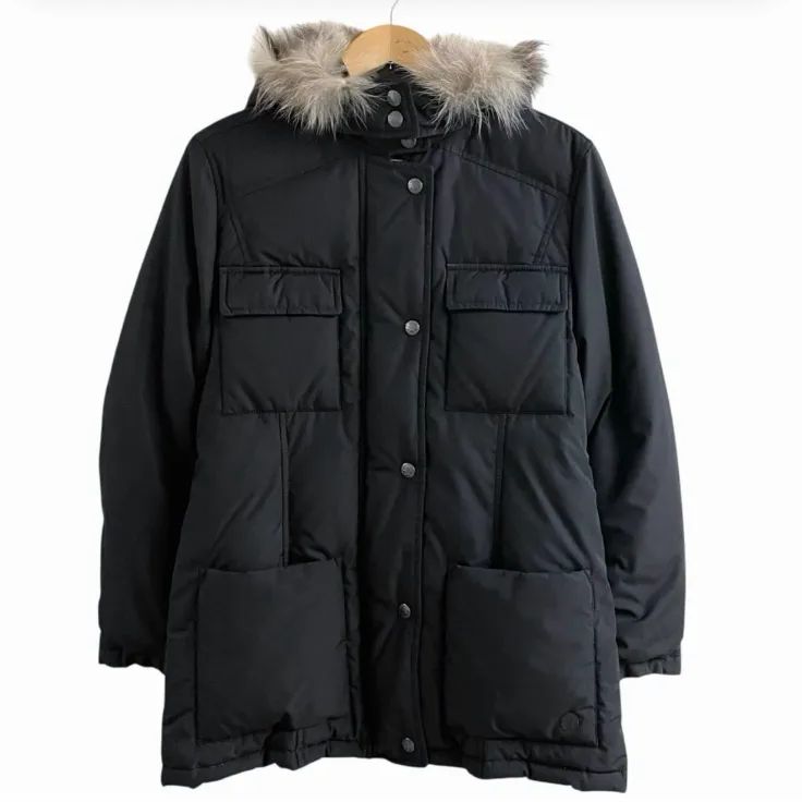 未使用 ハンティングワールド ダウンコート 黒 M HUNTING WORLD ハンティングワールド ダウンジャケット コート