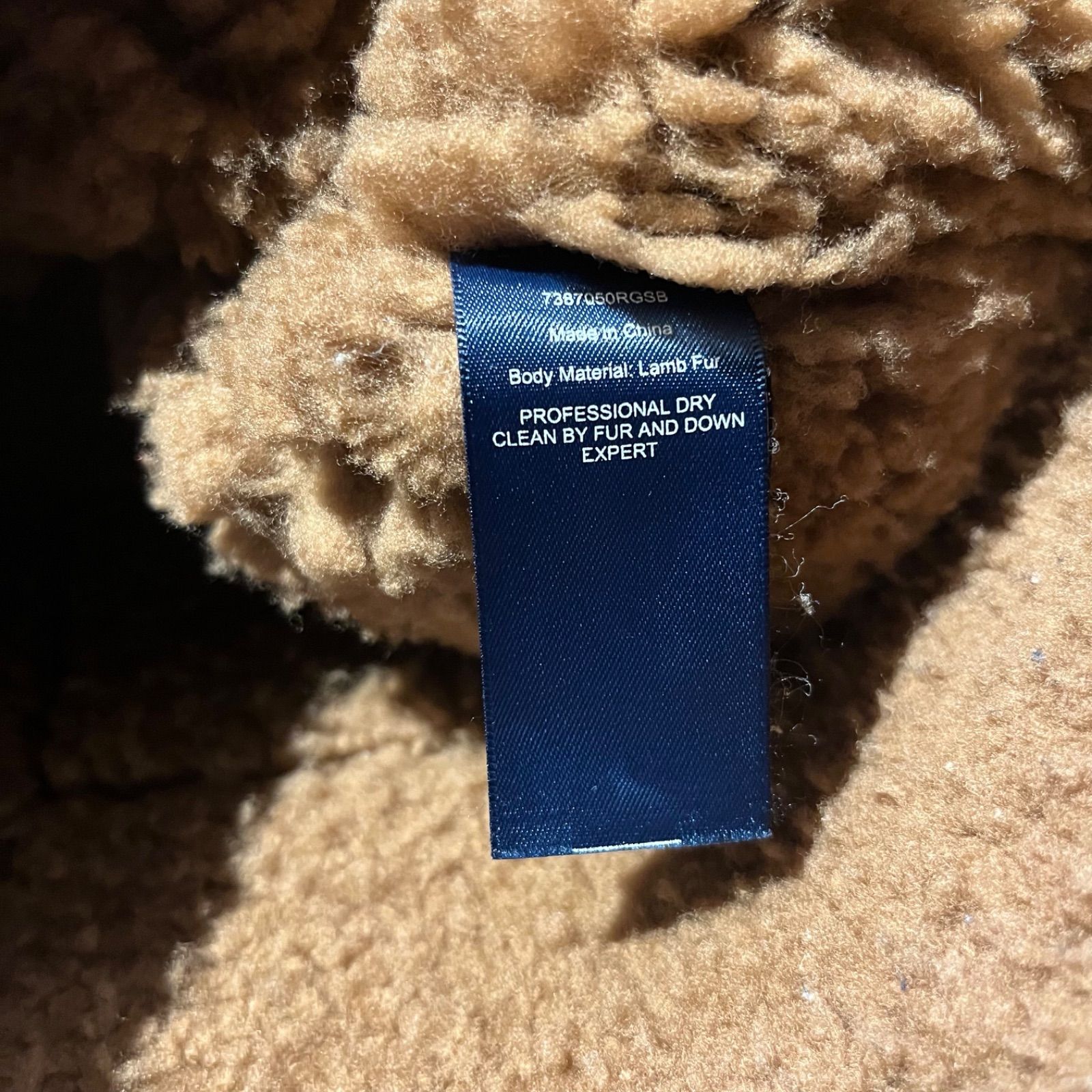 RALPH LAUREN ラルフ ローレン type-3 シアリング レザー ムートン