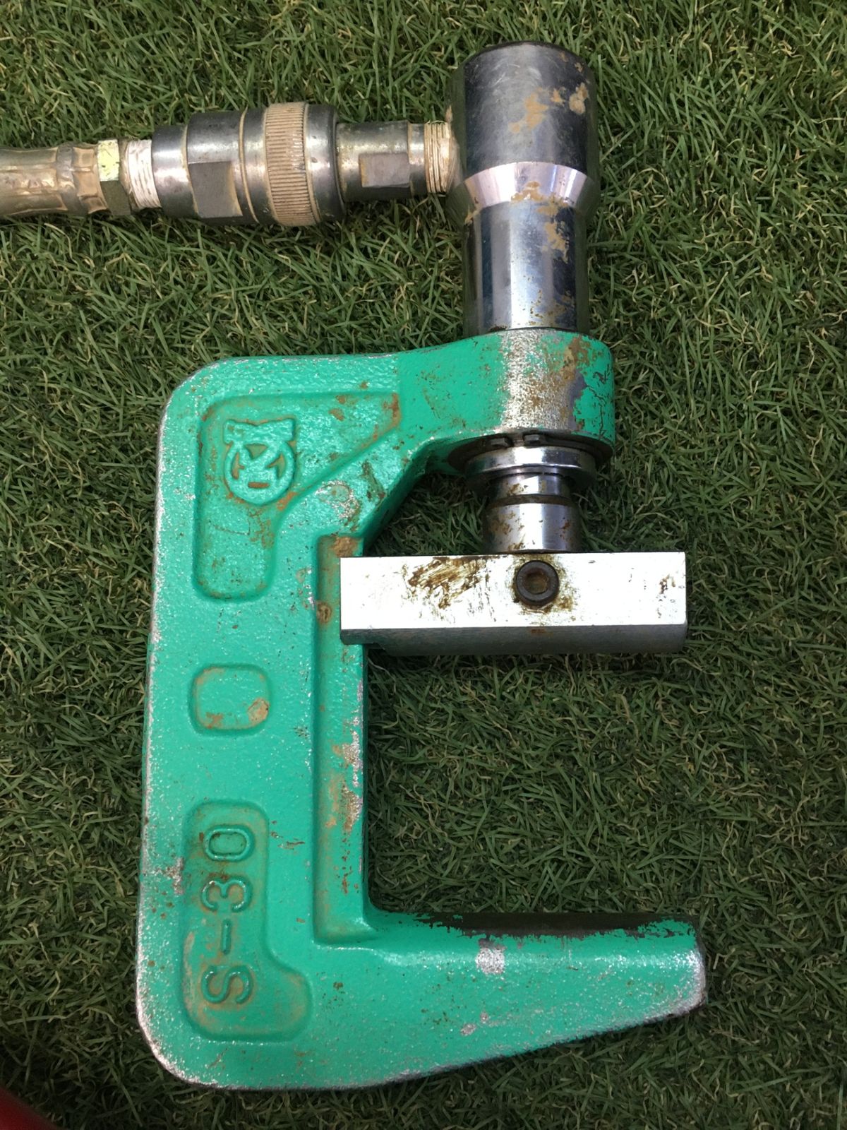 品 0906 パイプ圧着機