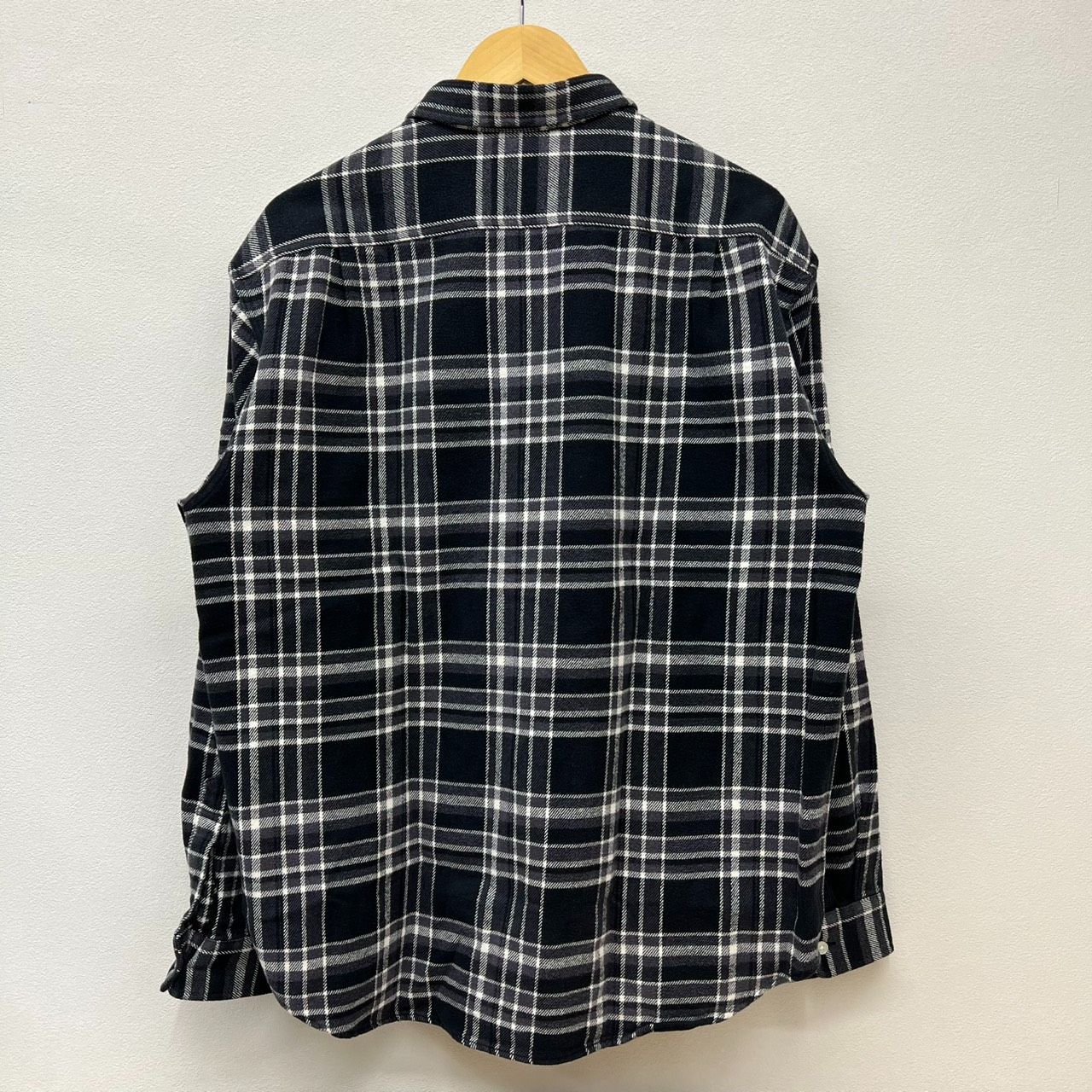 Supreme【シュプリーム】Old English Plaid Flannel Shirt ブラック