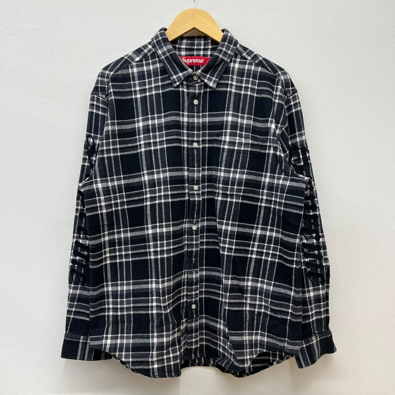 supreme Supreme チェック柄シャツL チェック シャツの通販 supreme 
