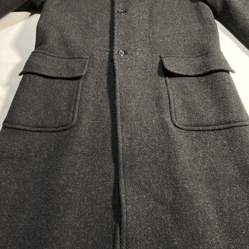 TORNADO MART ロングコート L ウール 黒 y2k トルネードマート TORNADO MART☆90s 00s archive☆super rare☆入手困難☆ロングコート