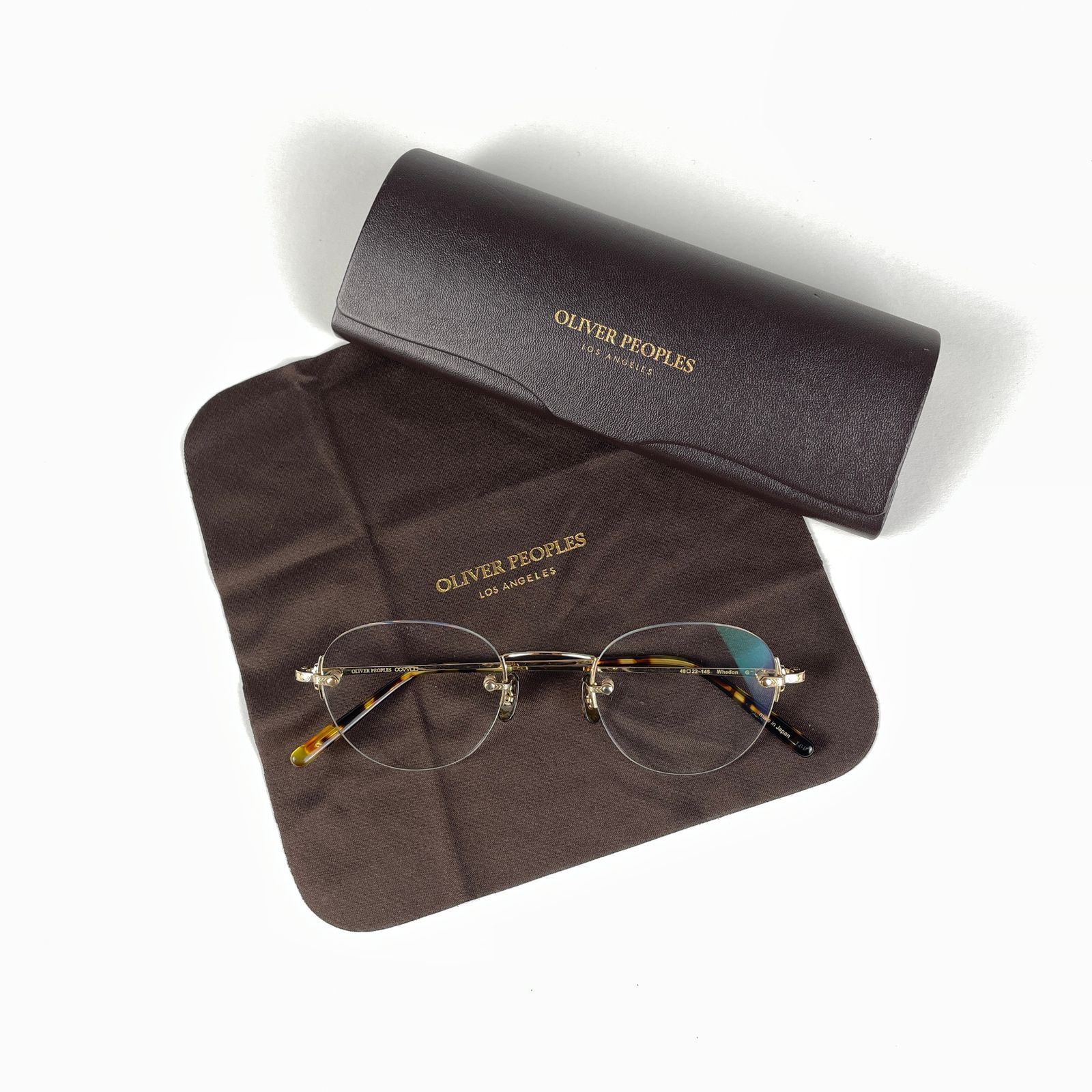 OLIVER PEOPLES オリバーピープルズ WHEDON リムレス サングラス 伊達 