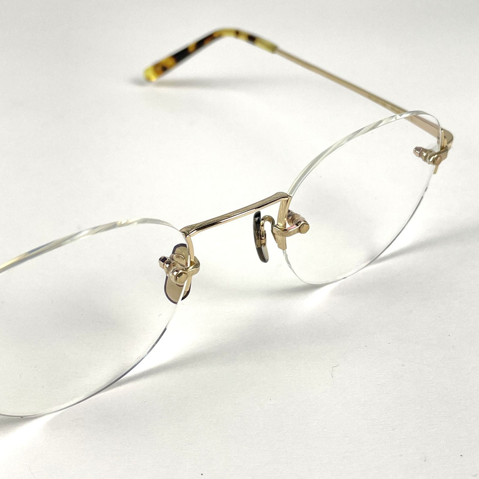 oliver peoples オリバーピープルズ リムレス メガネ 縁無しメガネ