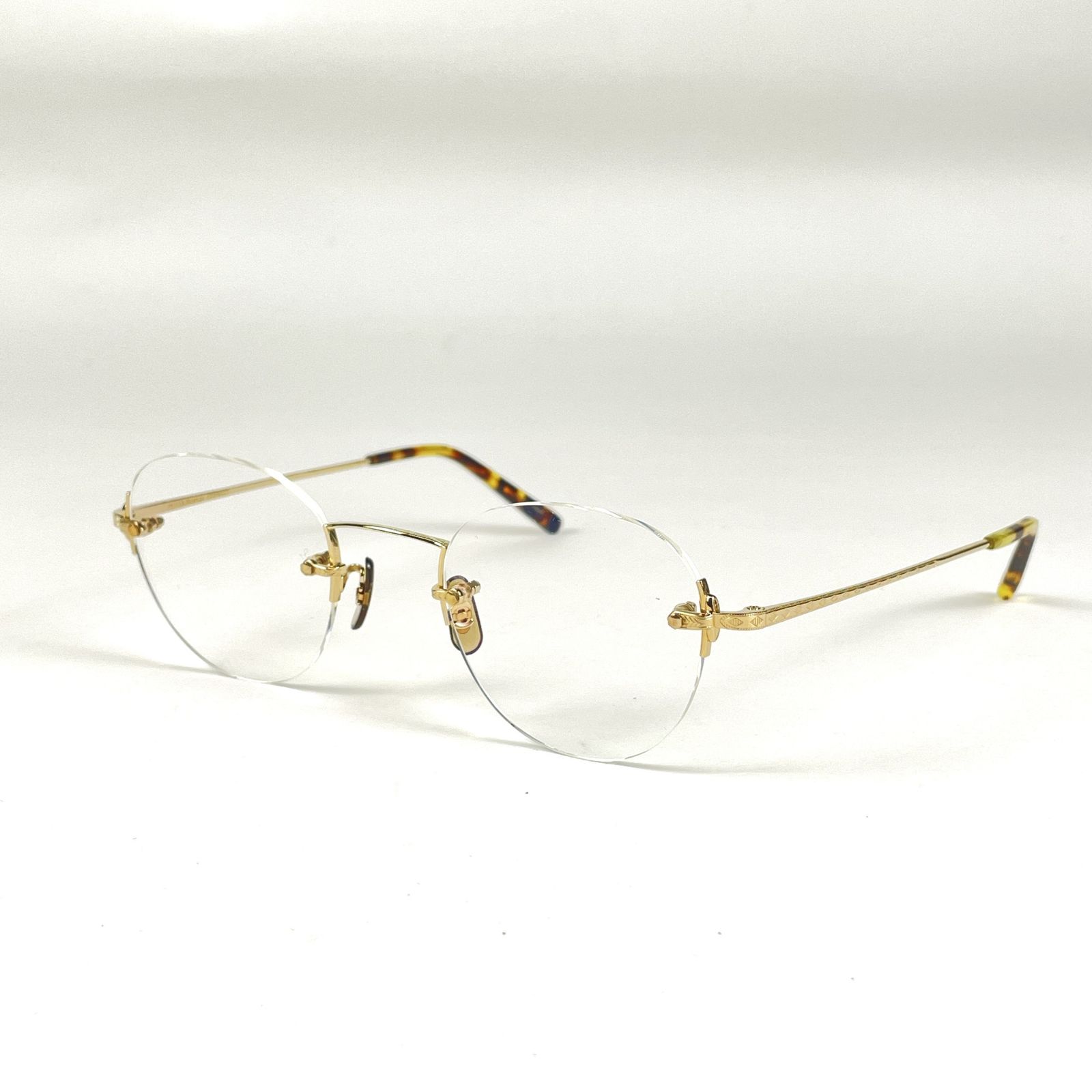 oliver peoples オリバーピープルズ リムレス メガネ 縁無しメガネ