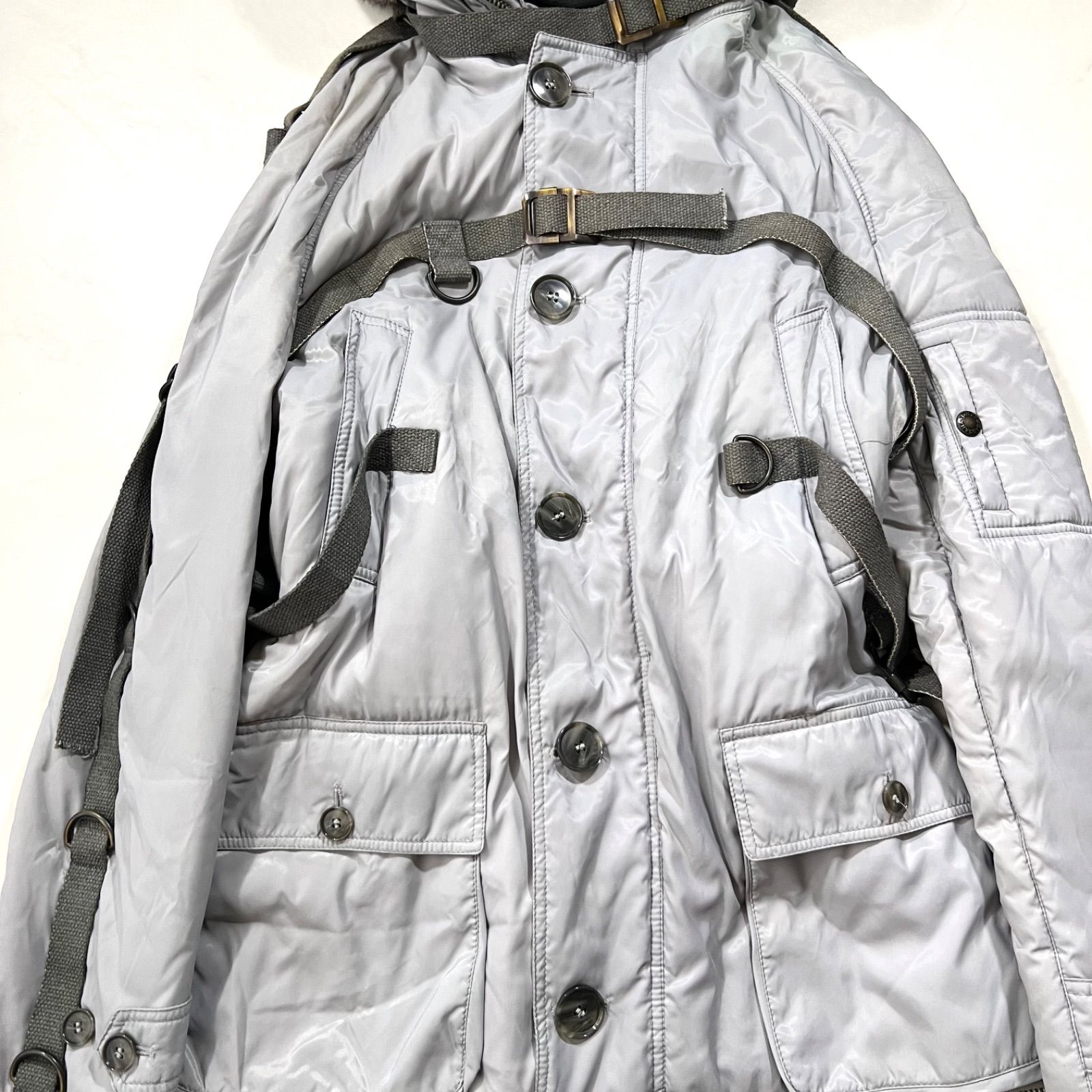 名作 ドルチェ&ガッバーナ ドルガバ パラシュートコート ロング丈