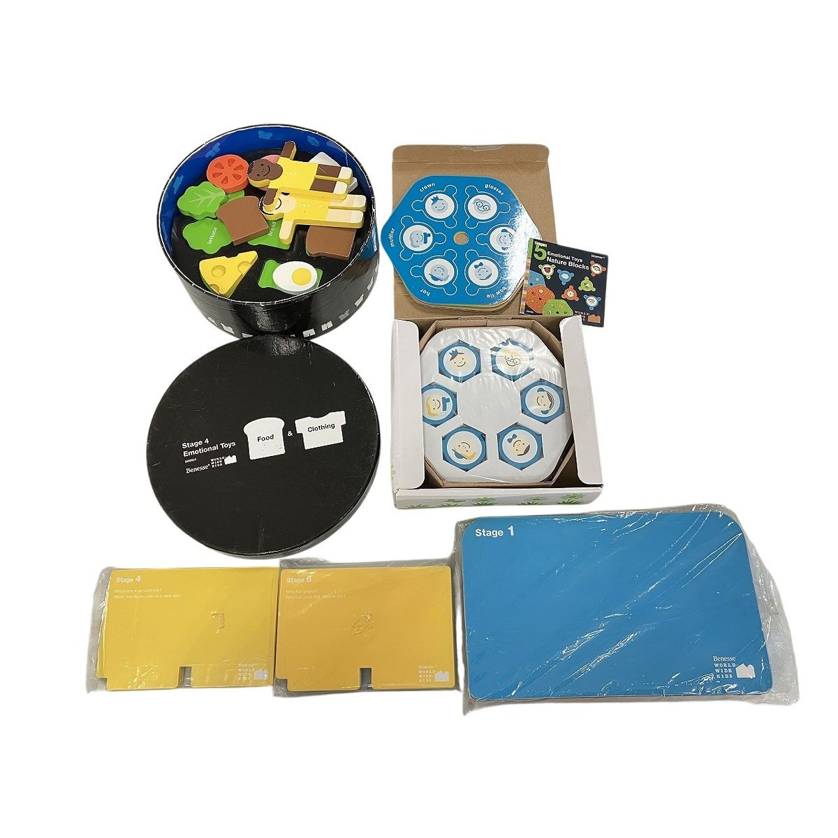 Benesse World wide Kids ワールドワイドキッズ Stage 1-6 英語 教材