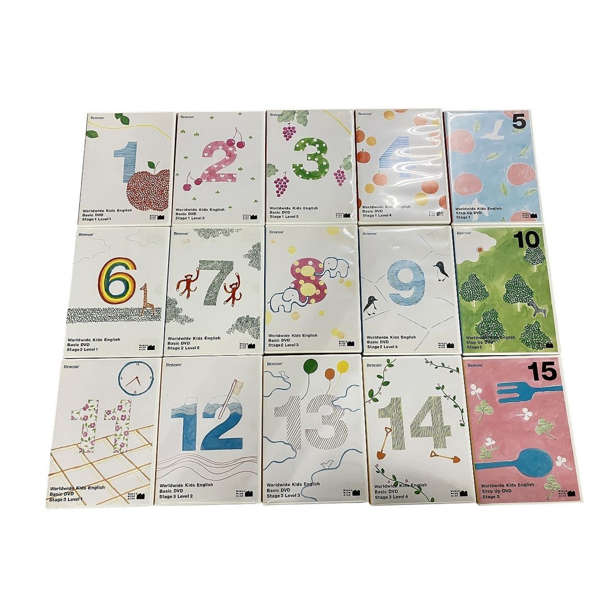 Benesse World wide Kids ワールドワイドキッズ Stage 1-6 英語 教材